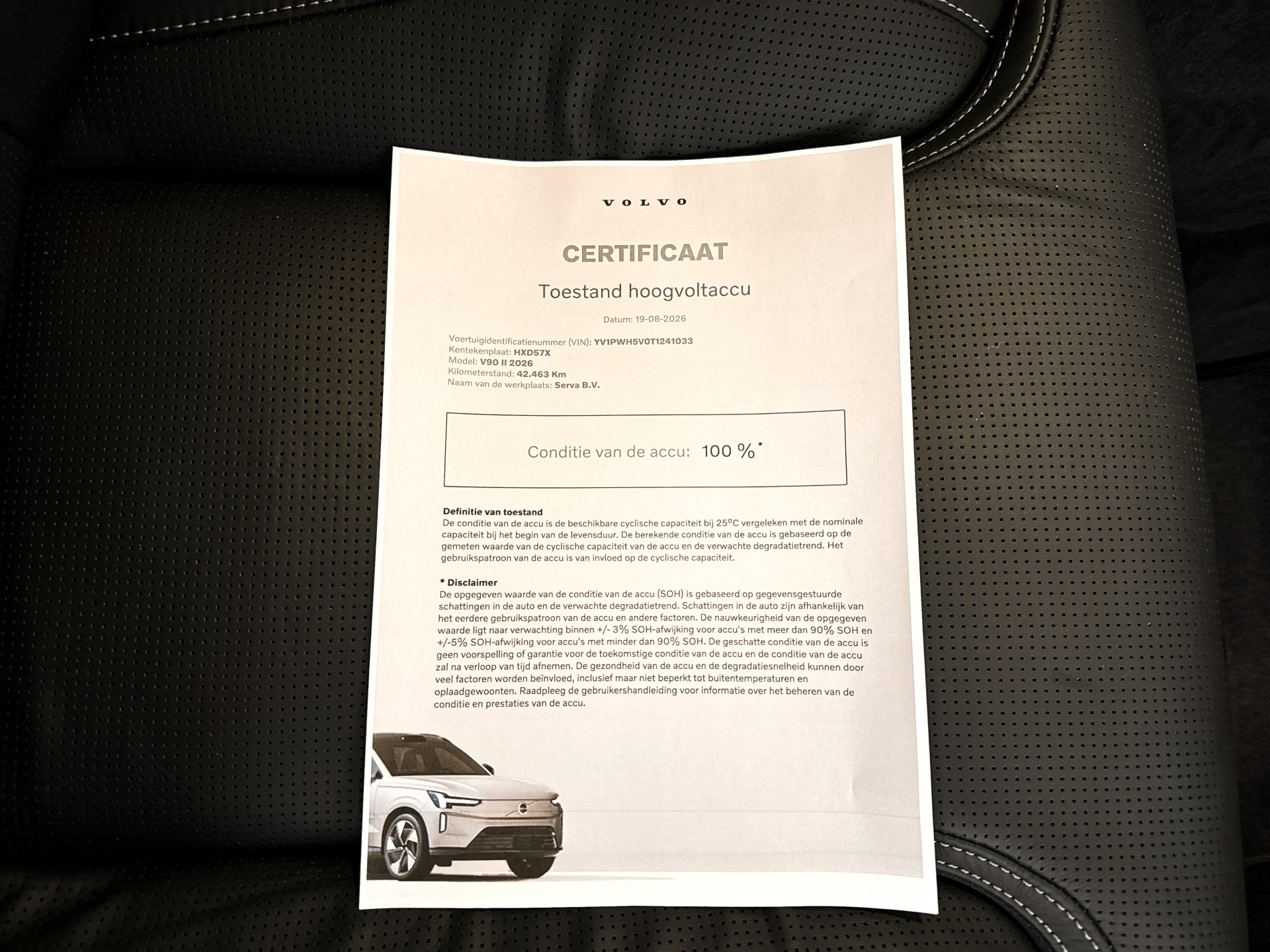 Foto van Volvo V90