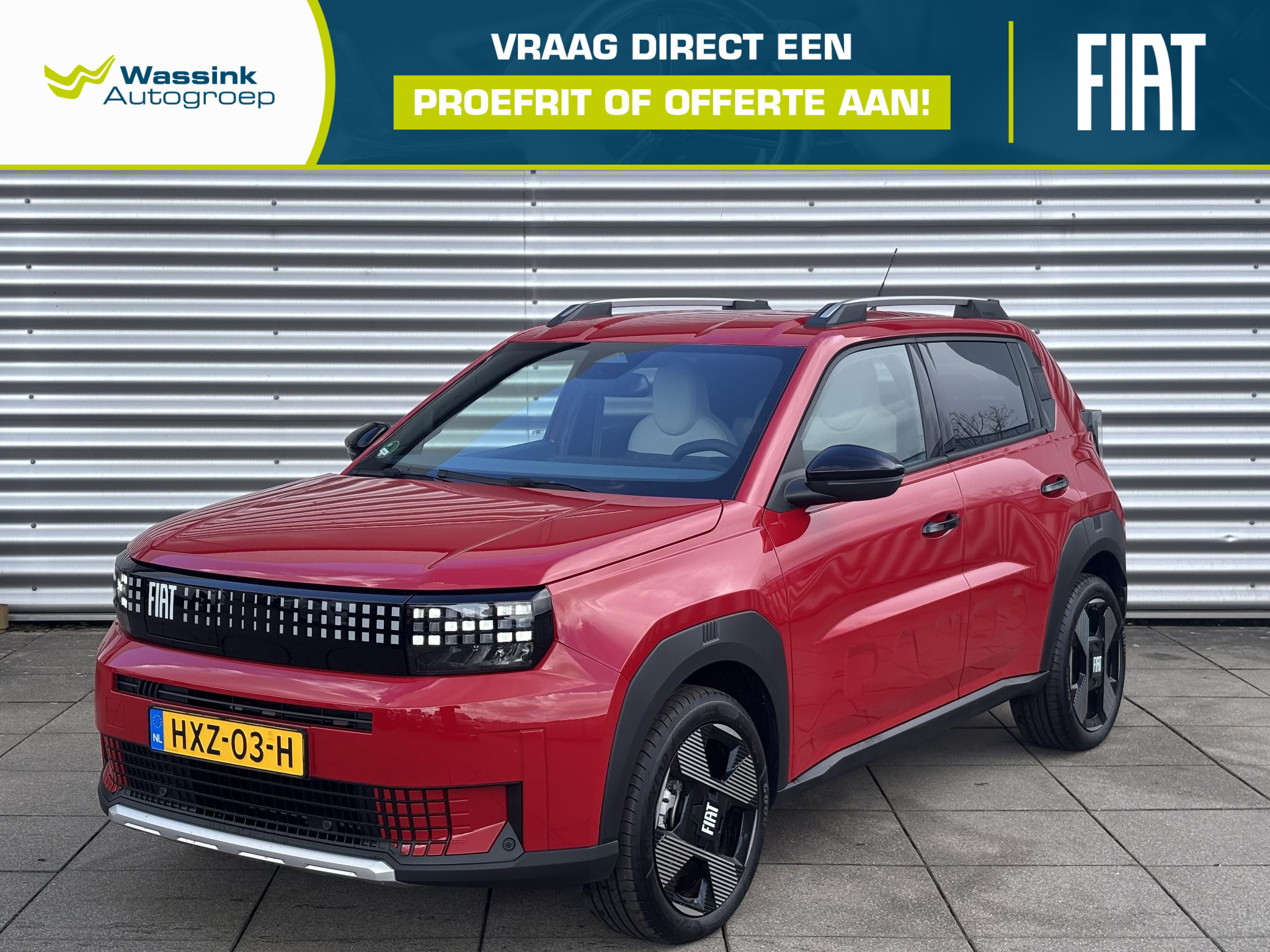 Fiat Panda La Prima 44 kWh 2025 - voorkant