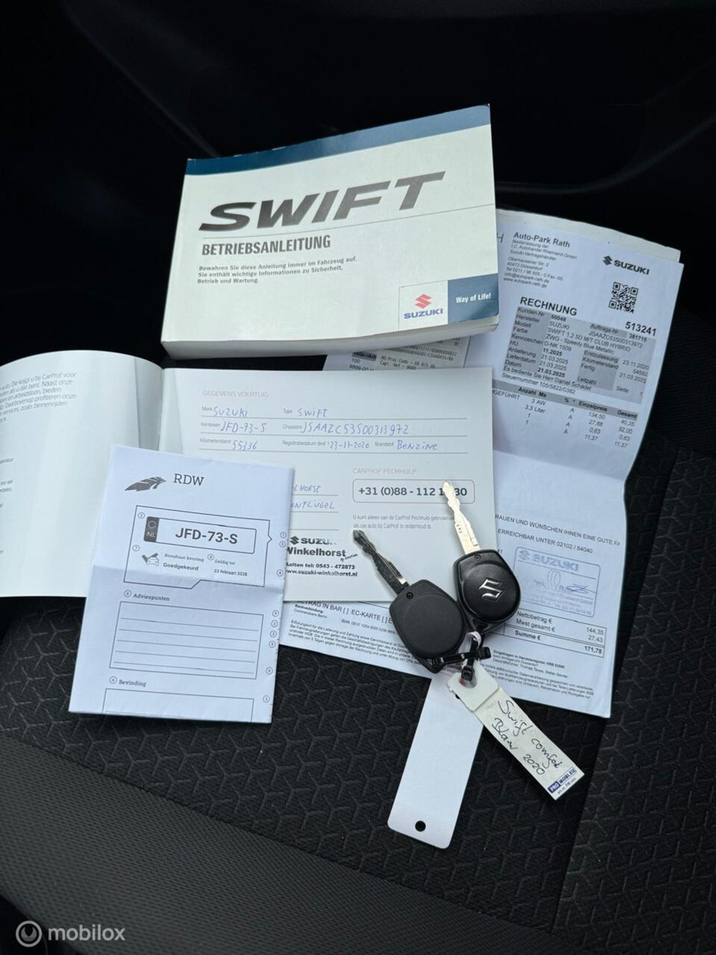 Foto van Suzuki Swift
