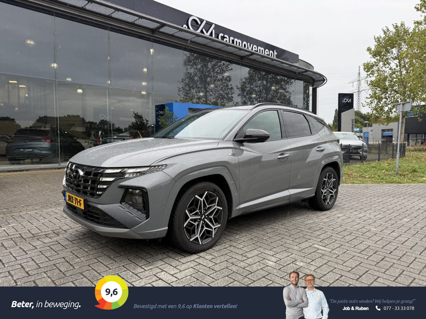 Hyundai Tucson 1.6 T-GDI PHEV N-Line Sky | 25dkm! | Pano | Memory | Full option 2022 - voorkant