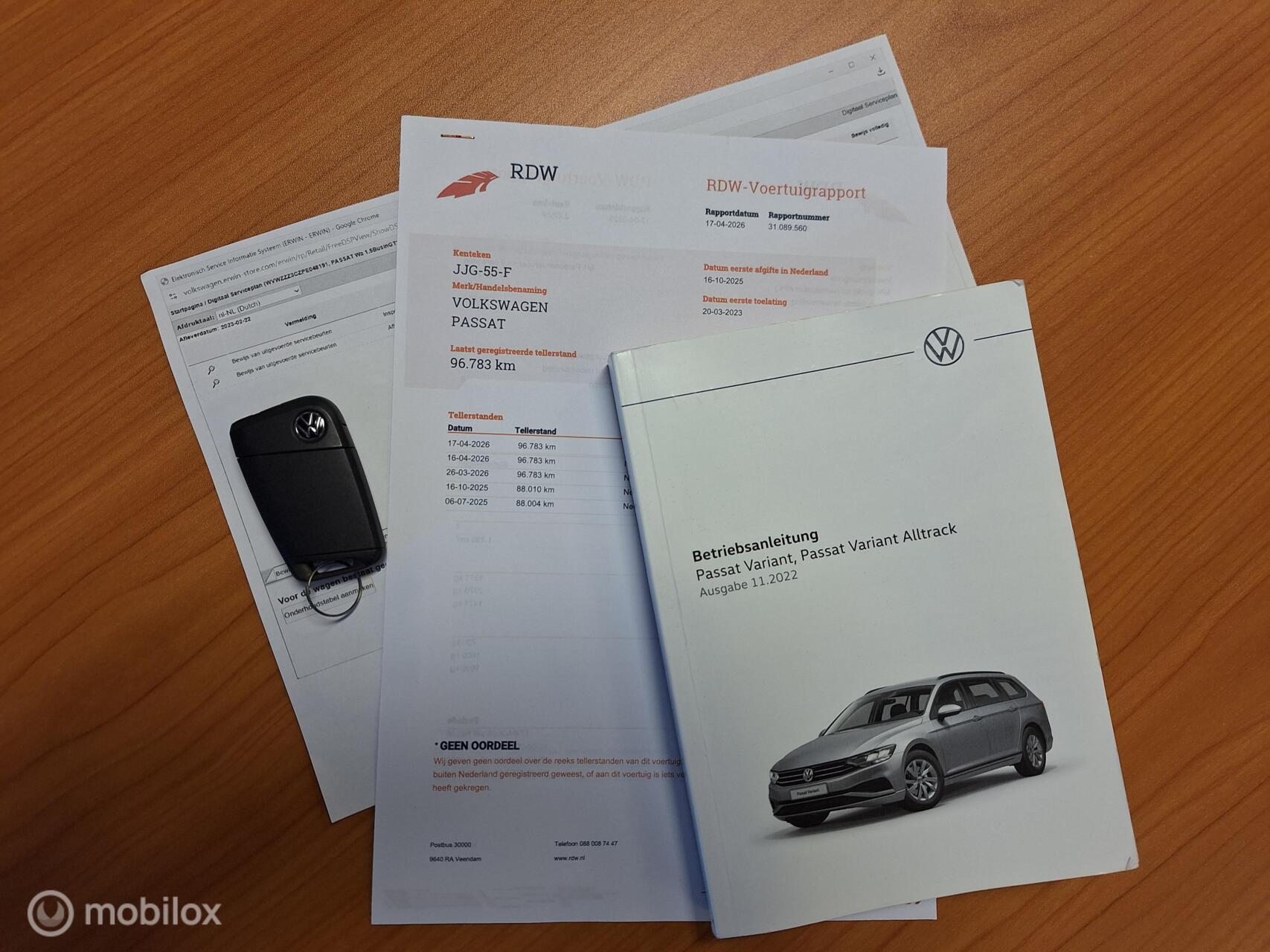 Foto van Volkswagen Passat