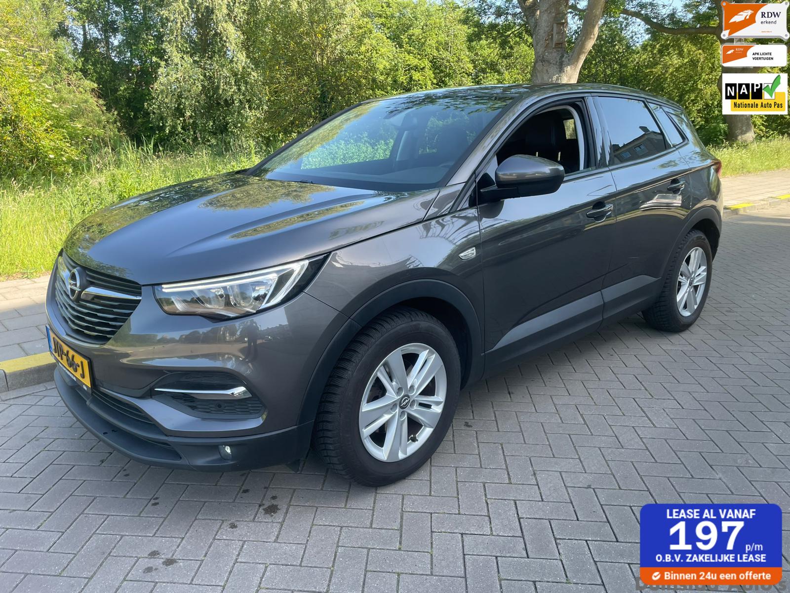 Opel Grandland X 1.2 Turbo Business Executive Trekhaak/Automaat 2018 - voorkant