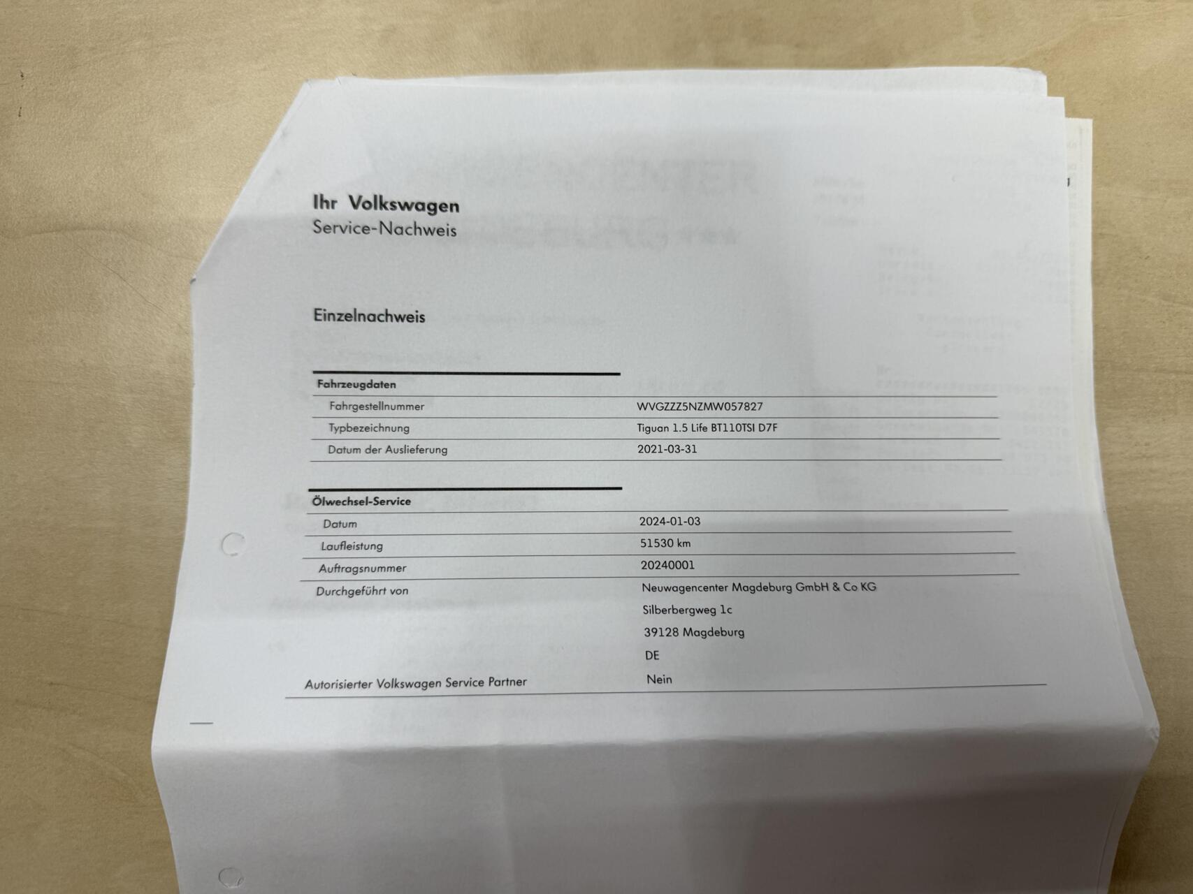 Foto van Volkswagen Tiguan