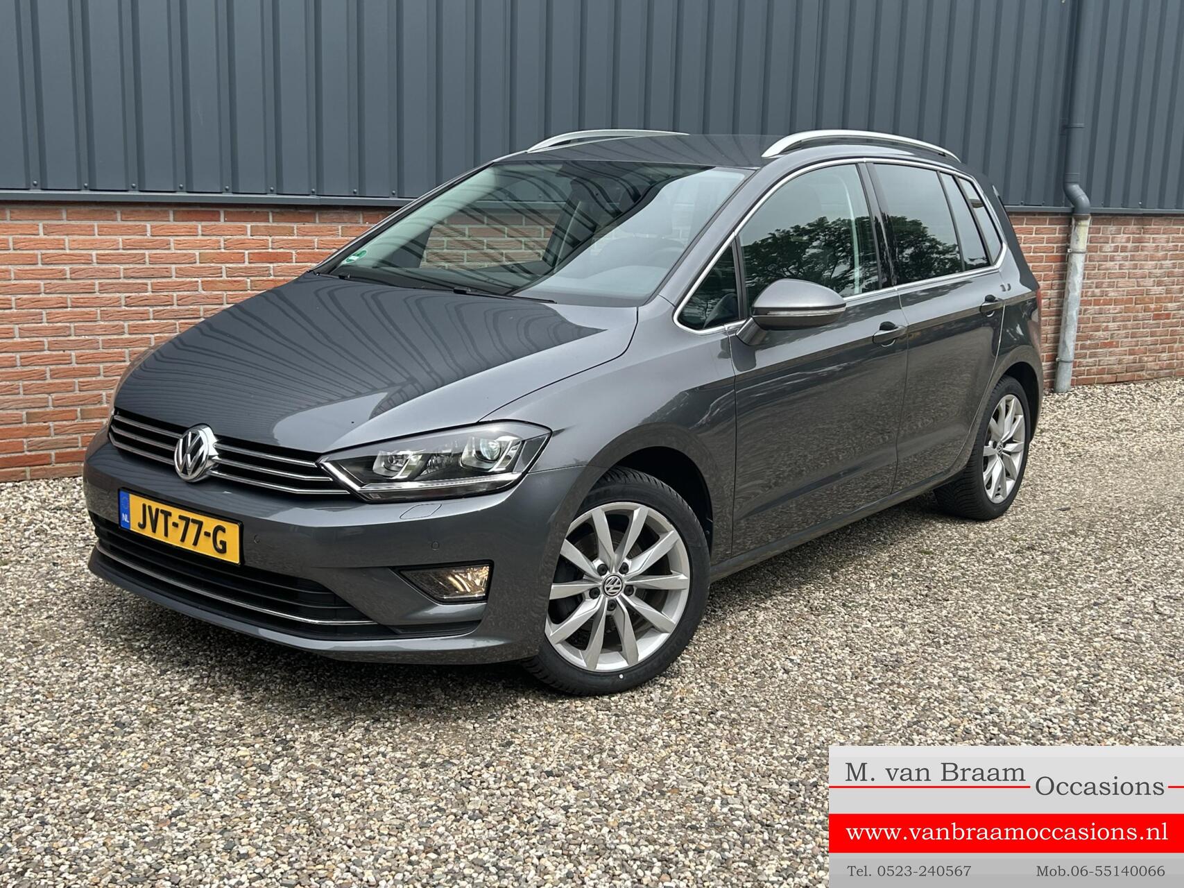 Volkswagen Golf Sportsvan 1.4 TSI Highline Ecc/Pdc/Navigatie/Pr-Glass 2018 - voorkant