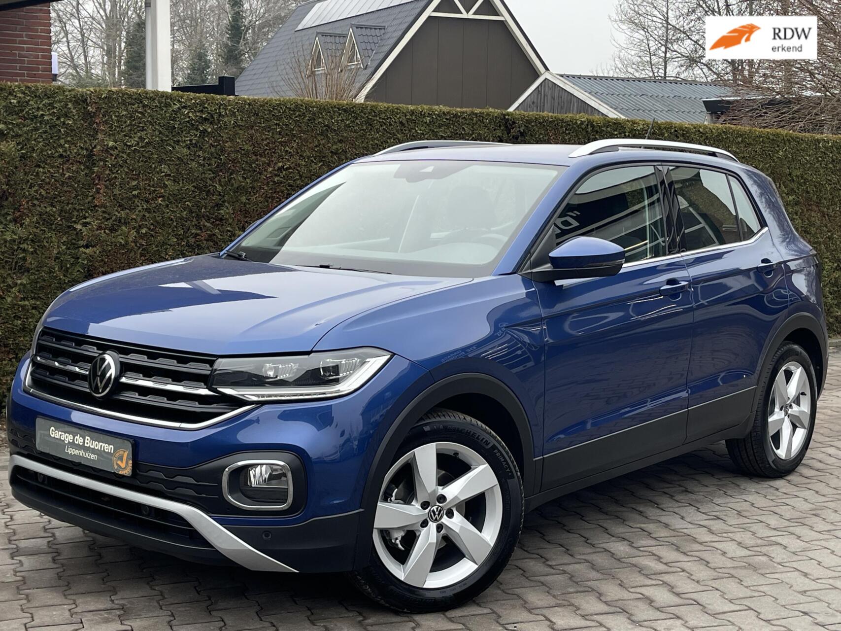 Volkswagen T-cross 1.0 TSI Style DSG Automaat |TREKHAAK | CRUISE CONTROL ADAPTIEF | STOELVERWARMING | NAVIGATIE 2021 - voorkant