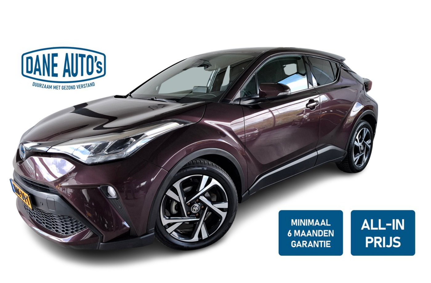 Toyota Toyota C-hr 1.8 Hybrid Style | DODEHOEKDETECTIE | STOELVERWAR. - RIJKLAARPRIJS 2023 - voorkant