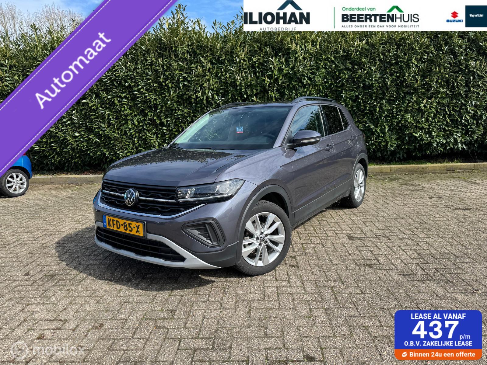 Volkswagen T-cross 1.0 TSI Life Edition Automaat 2025 - voorkant