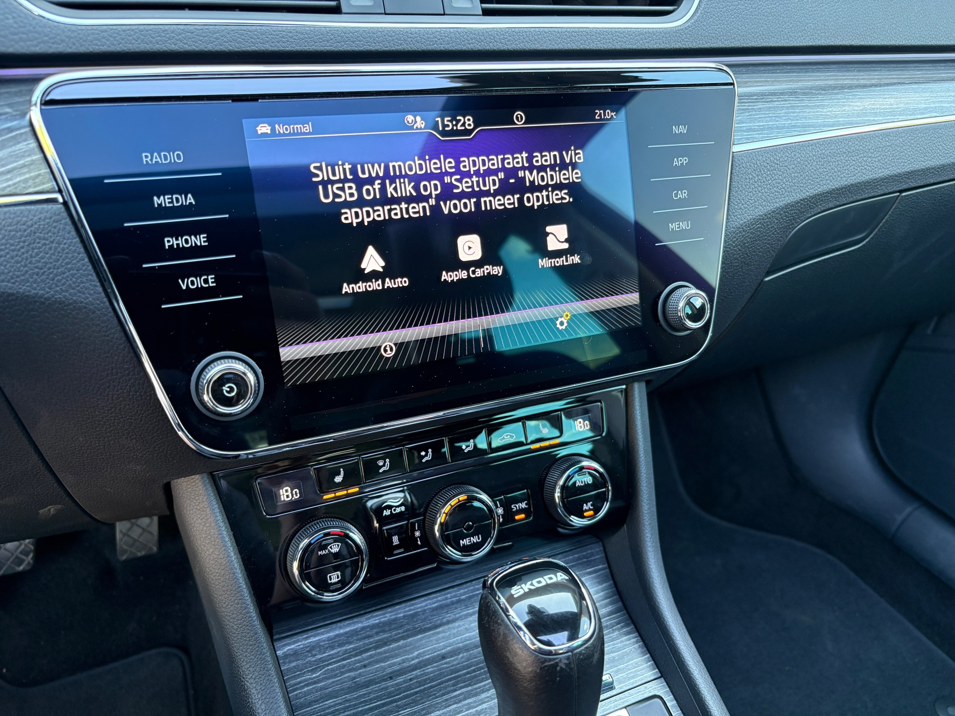Foto van Skoda Superb