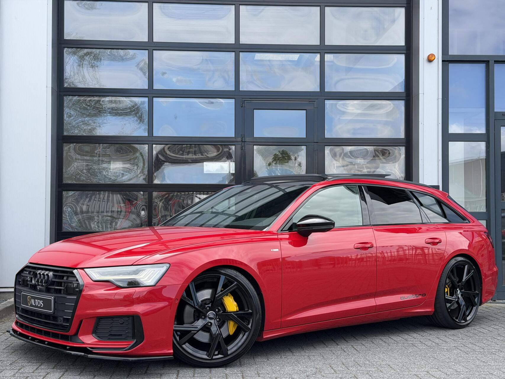 Audi A6 Avant 55 TFSI quattro V6 / RS / PANO / SFEER / LUXE 2019 - voorkant