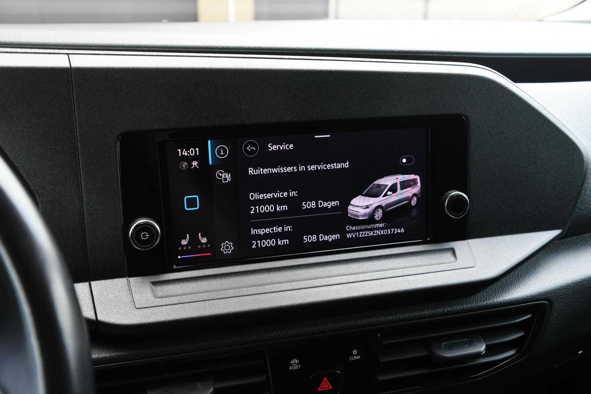 Foto van Volkswagen Caddy Cargo Maxi