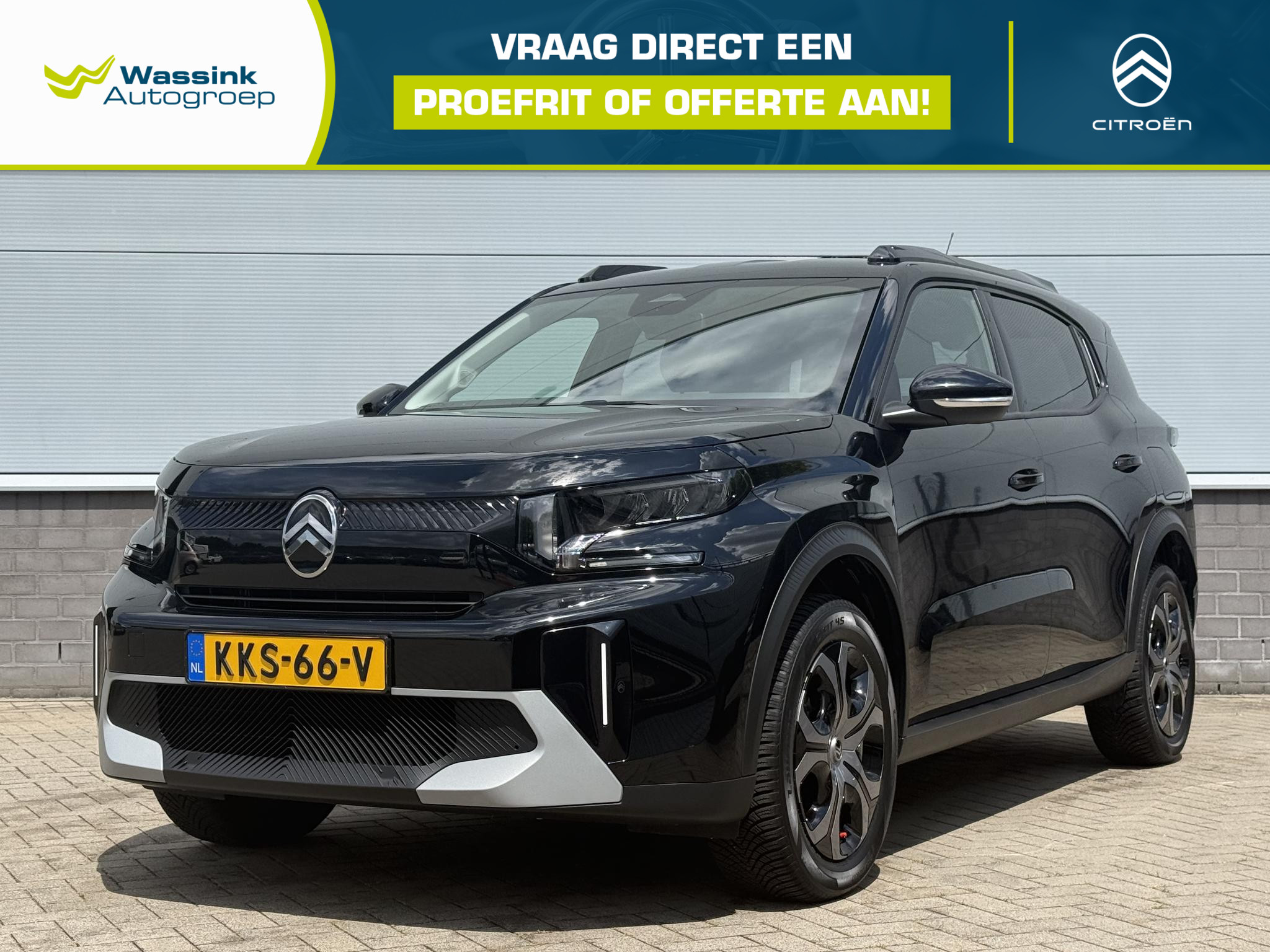 Citroen C3 Aircross 1.2 Hybrid 145pk Plus 2025 - voorkant