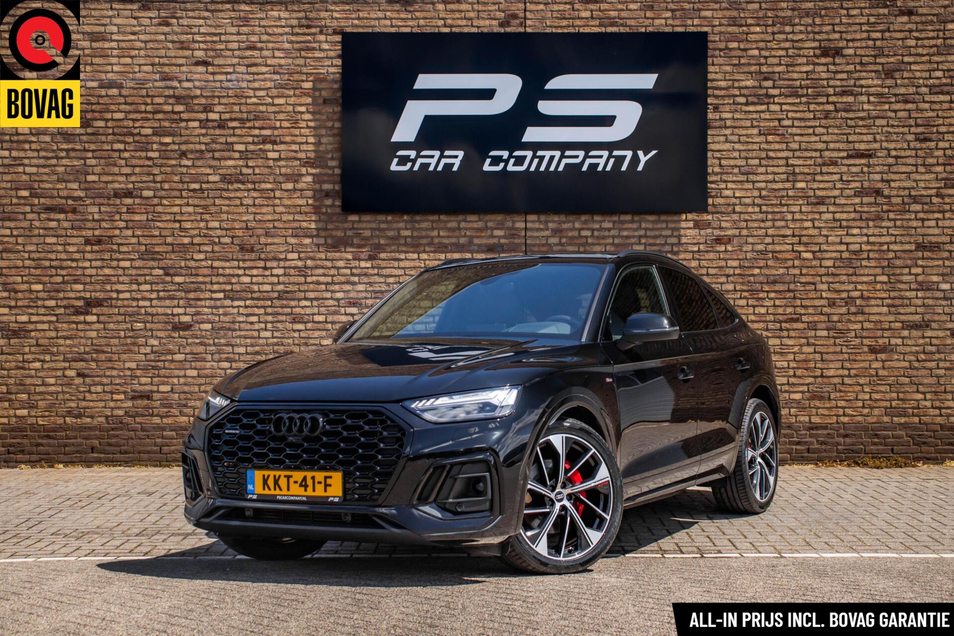 Audi Q5 Sportback 55 TFSI E 55 TFSI e S-Line Competition, BTW, Pano, Luchtvering 2023 - voorkant