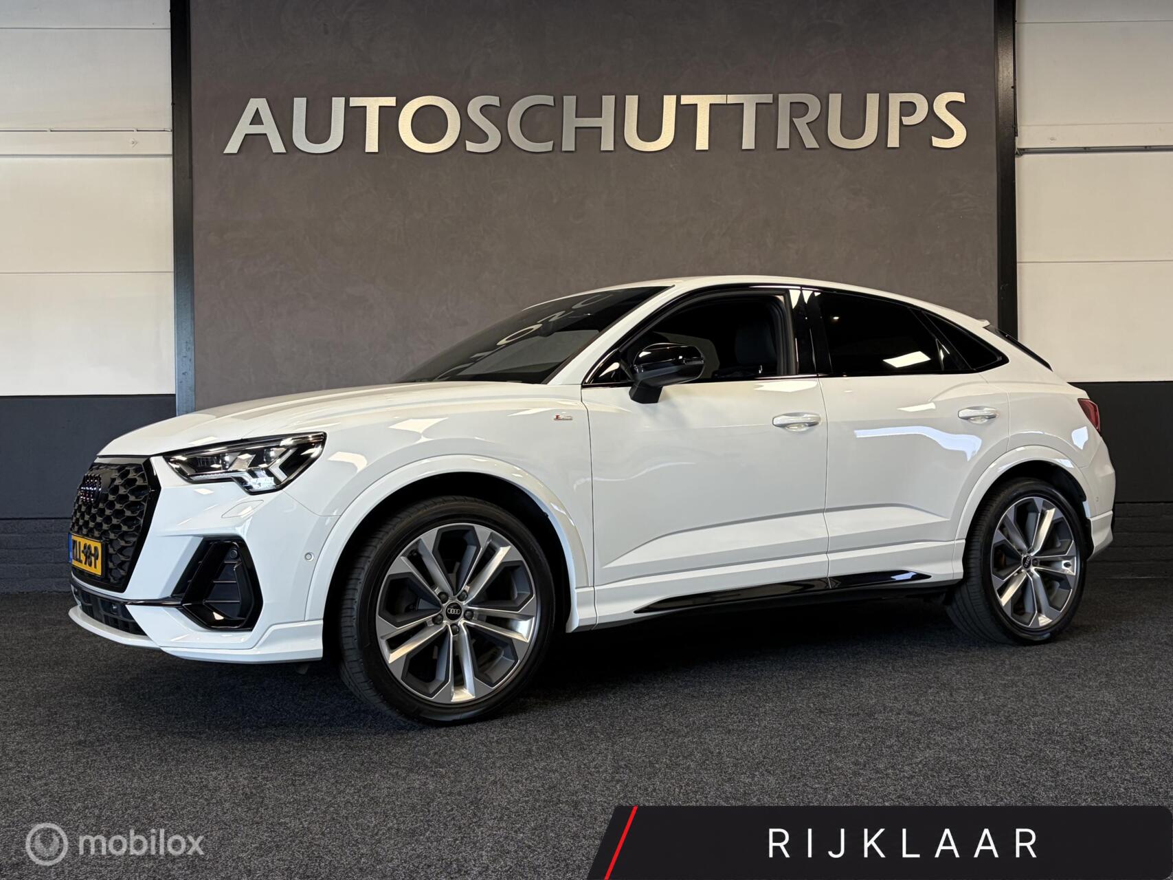 Audi Q3 Sportback 35 TFSI S Line / BLACK OPTIC / LEER / LMV 20'' / MATRIX-LED / CAMERA / VIRTUAL DASH / ELEKTR.TREKHAAK 2021 - voorkant