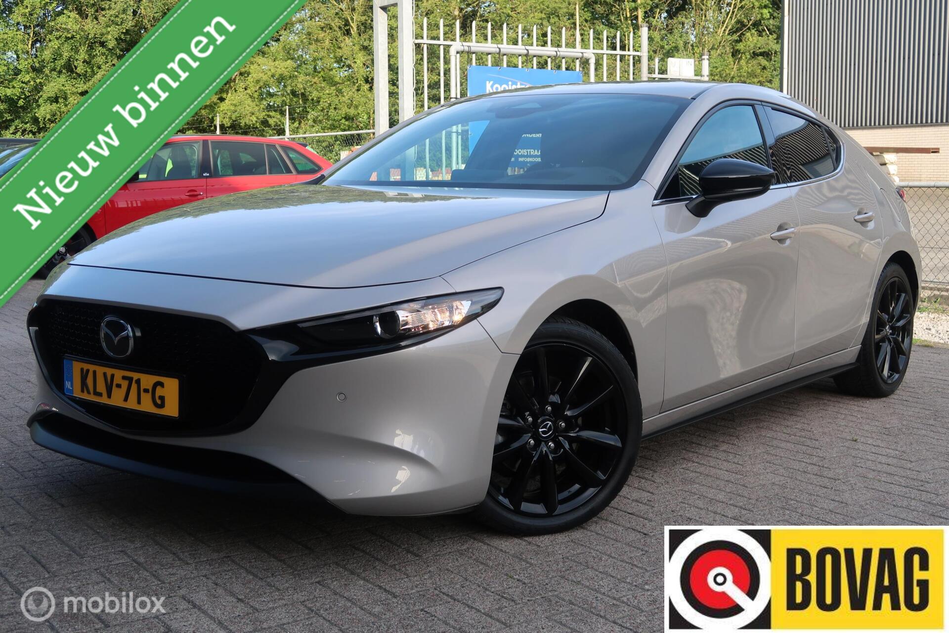 Mazda Mazda3 2.5 e-SkyActiv-G M Hybrid 140 Nagisa 2024 - voorkant