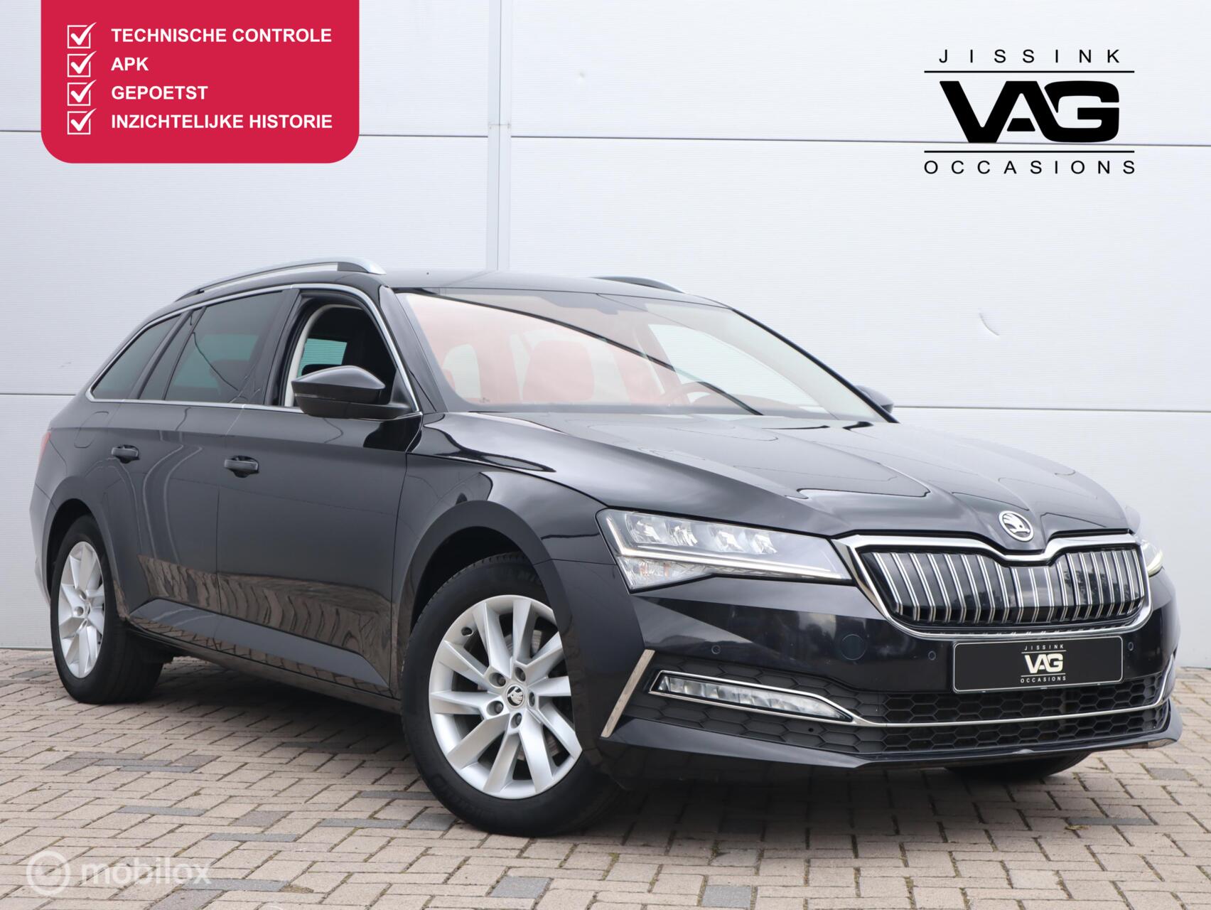 Skoda Superb 1.4 TSI iV ACC CARPLAY TREKHAAK 2023 - voorkant