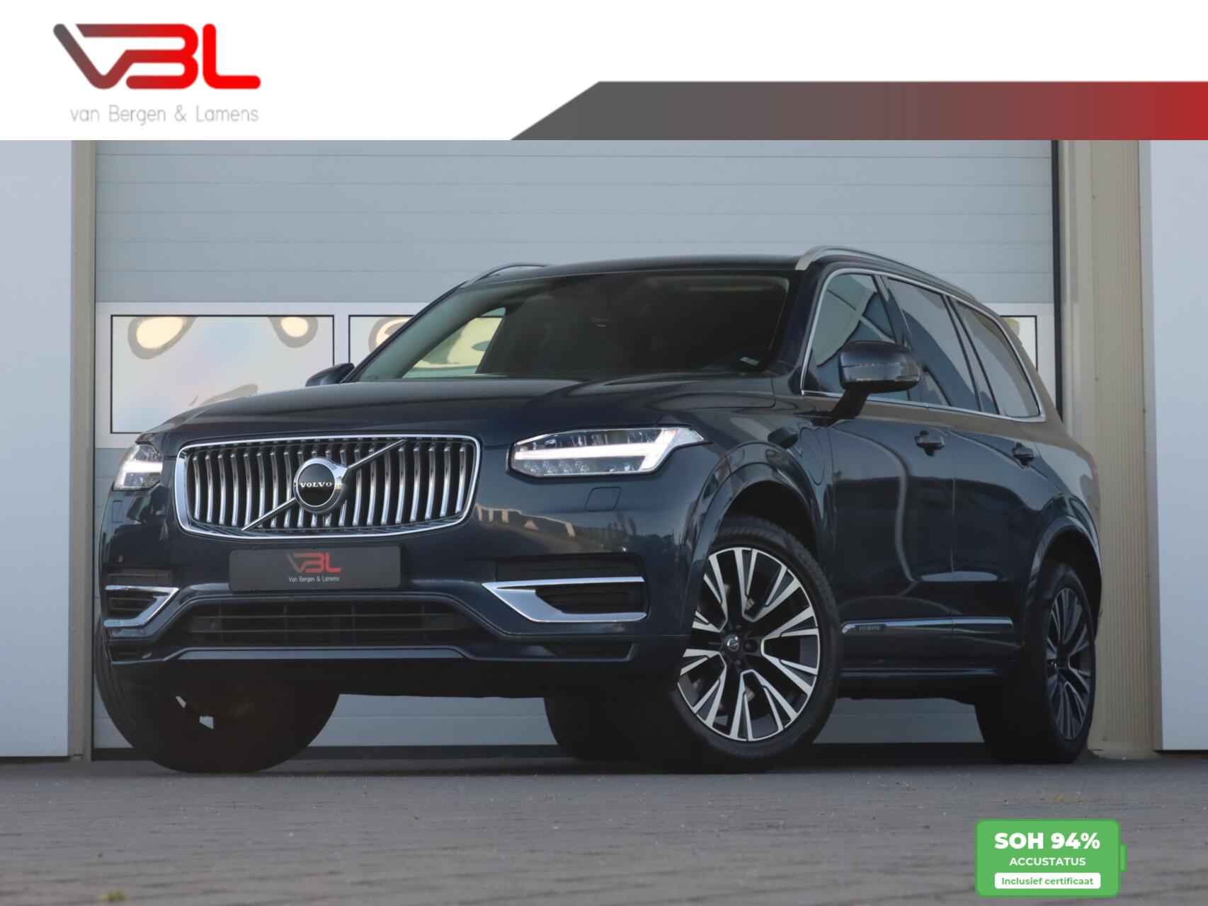Volvo Xc90 2.0 T8 Recharge AWD 391PK Inscription 7 persoons | SOH 94% 2021 - voorkant