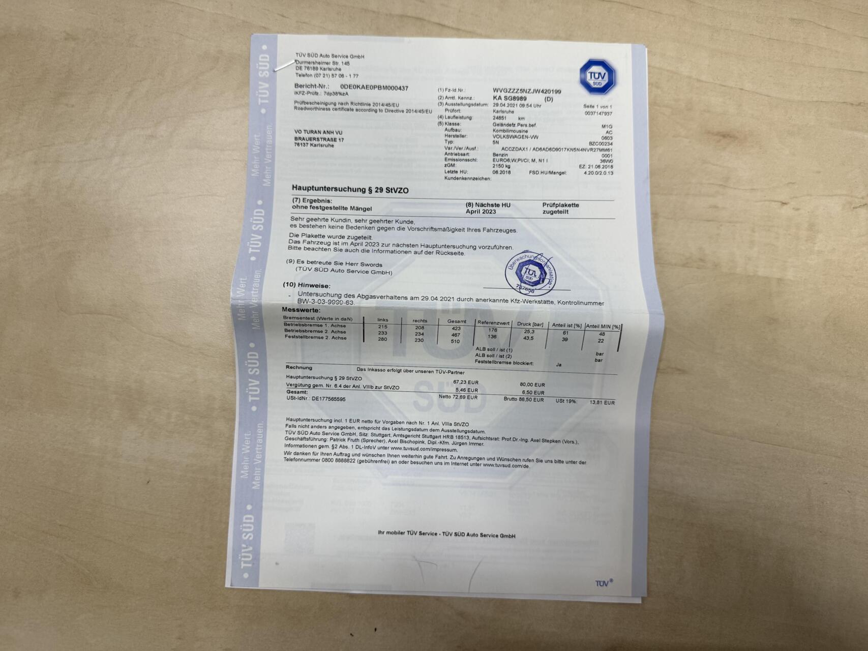 Foto van Volkswagen Tiguan