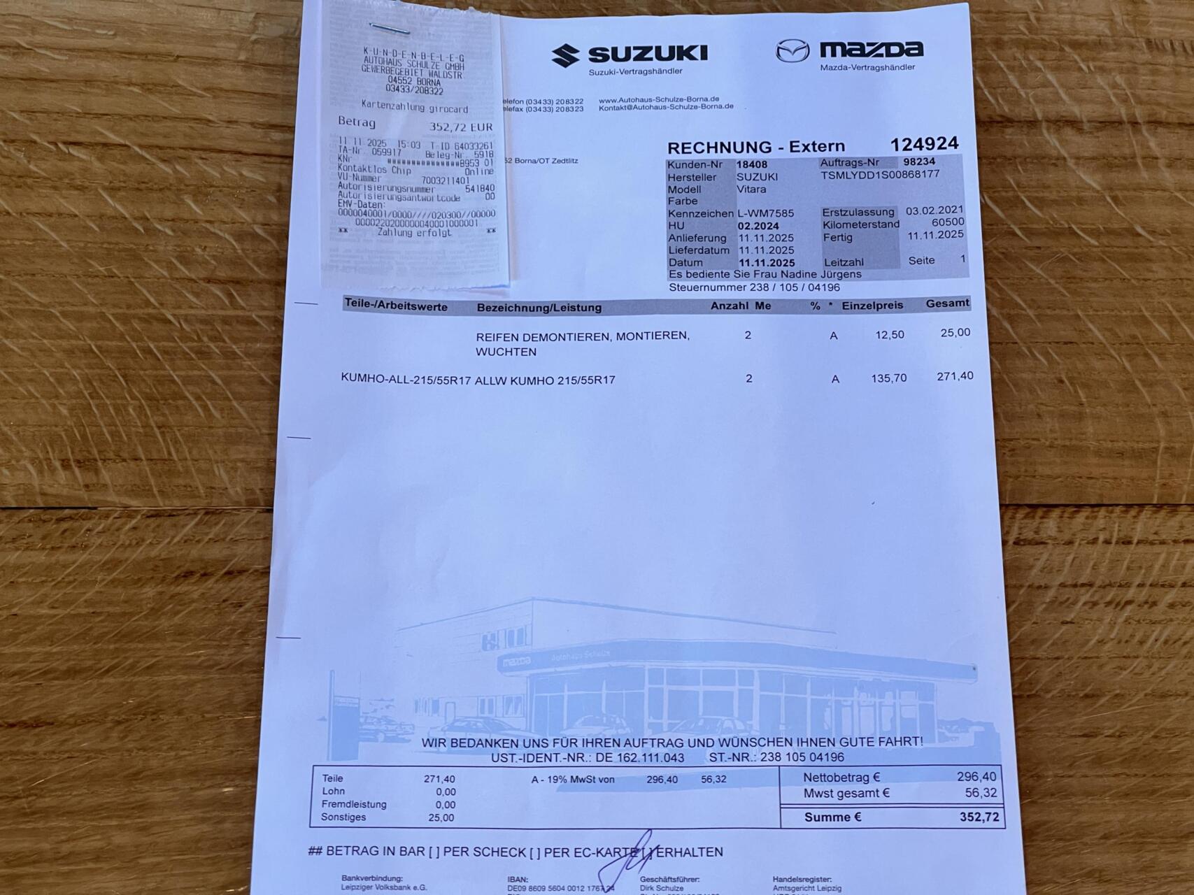 Foto van Suzuki Vitara