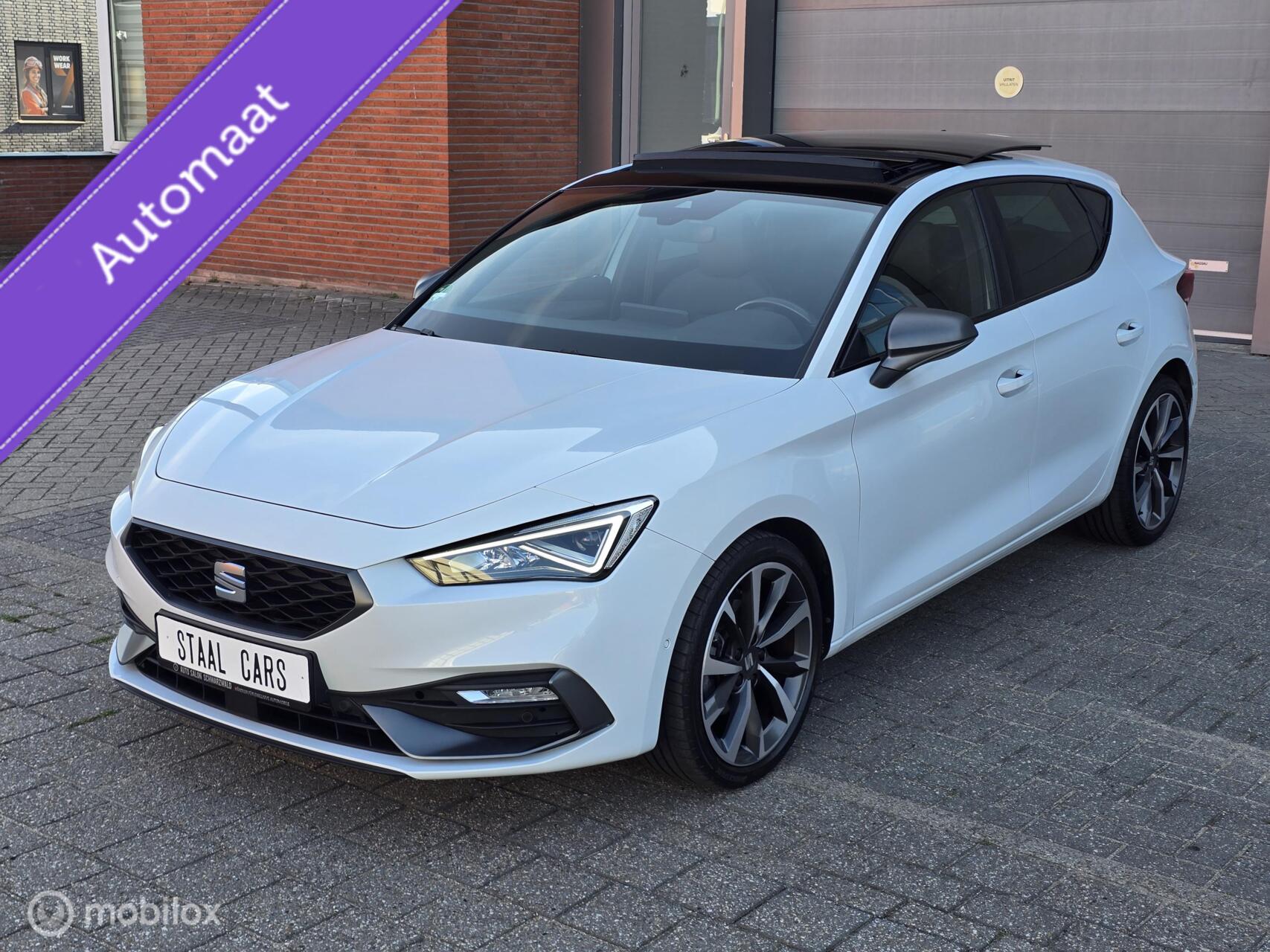 Seat Leon 1.5eTSI FR✅️DSG✅️PANO✅️150PK 2021 - voorkant