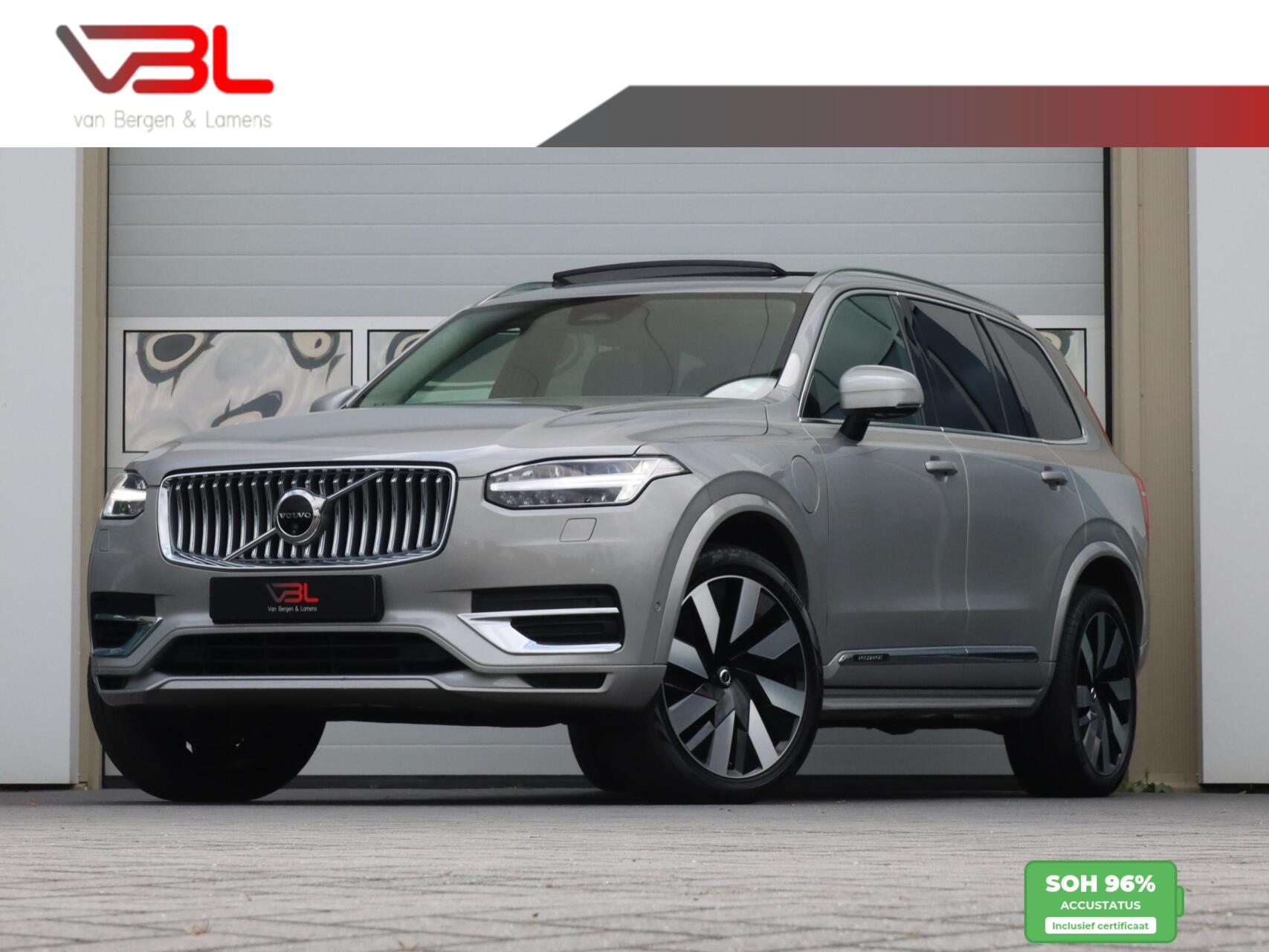 Volvo Xc90 2.0 T8 Recharge 455PK AWD Ultimate Bright | SOH 96% | Full options | 2023 - voorkant