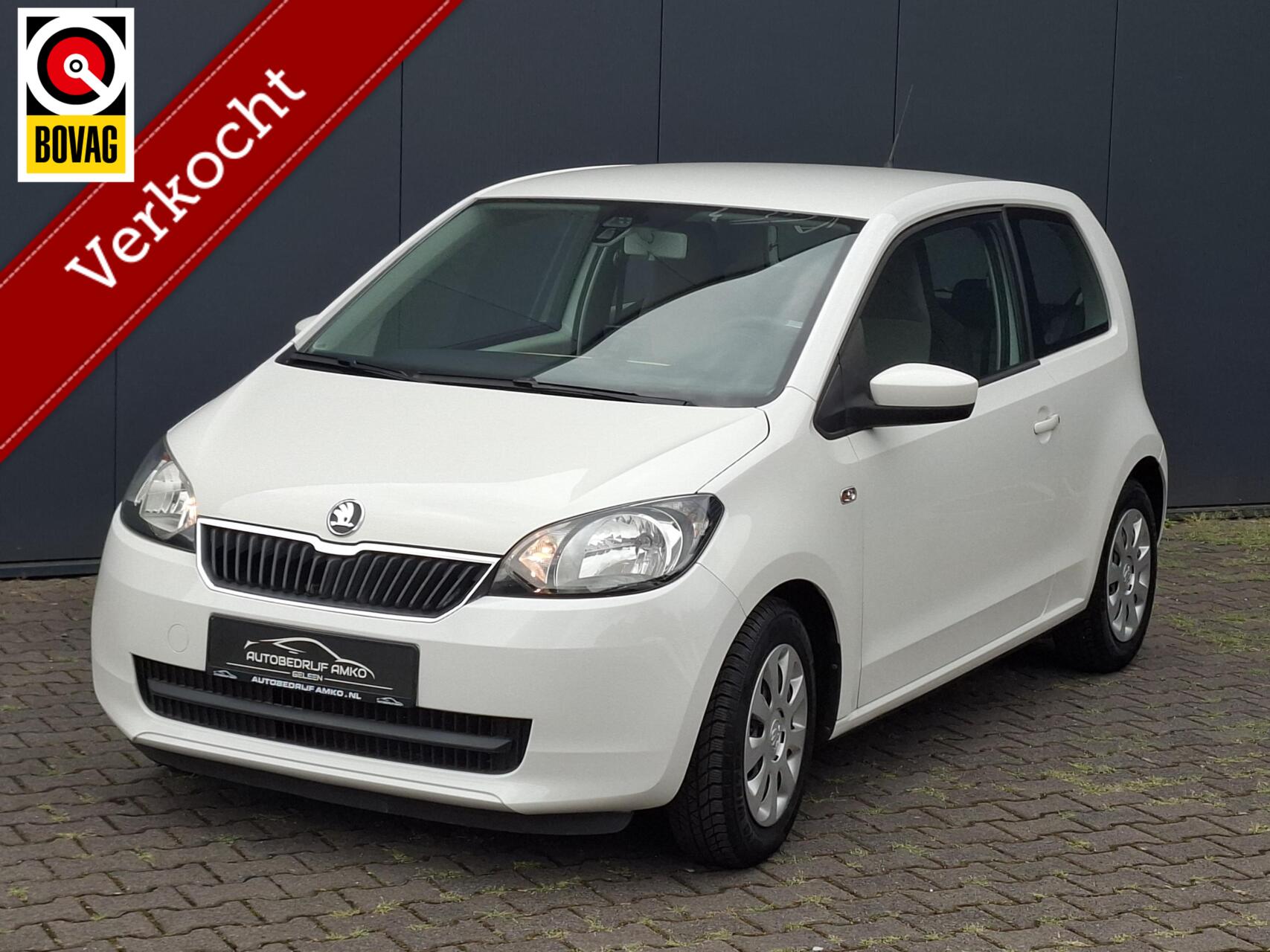 Skoda Citigo 1.0 Greentech Elegance / AIRCO / CRUISE. / NAVI / ENZ. 2012 - voorkant