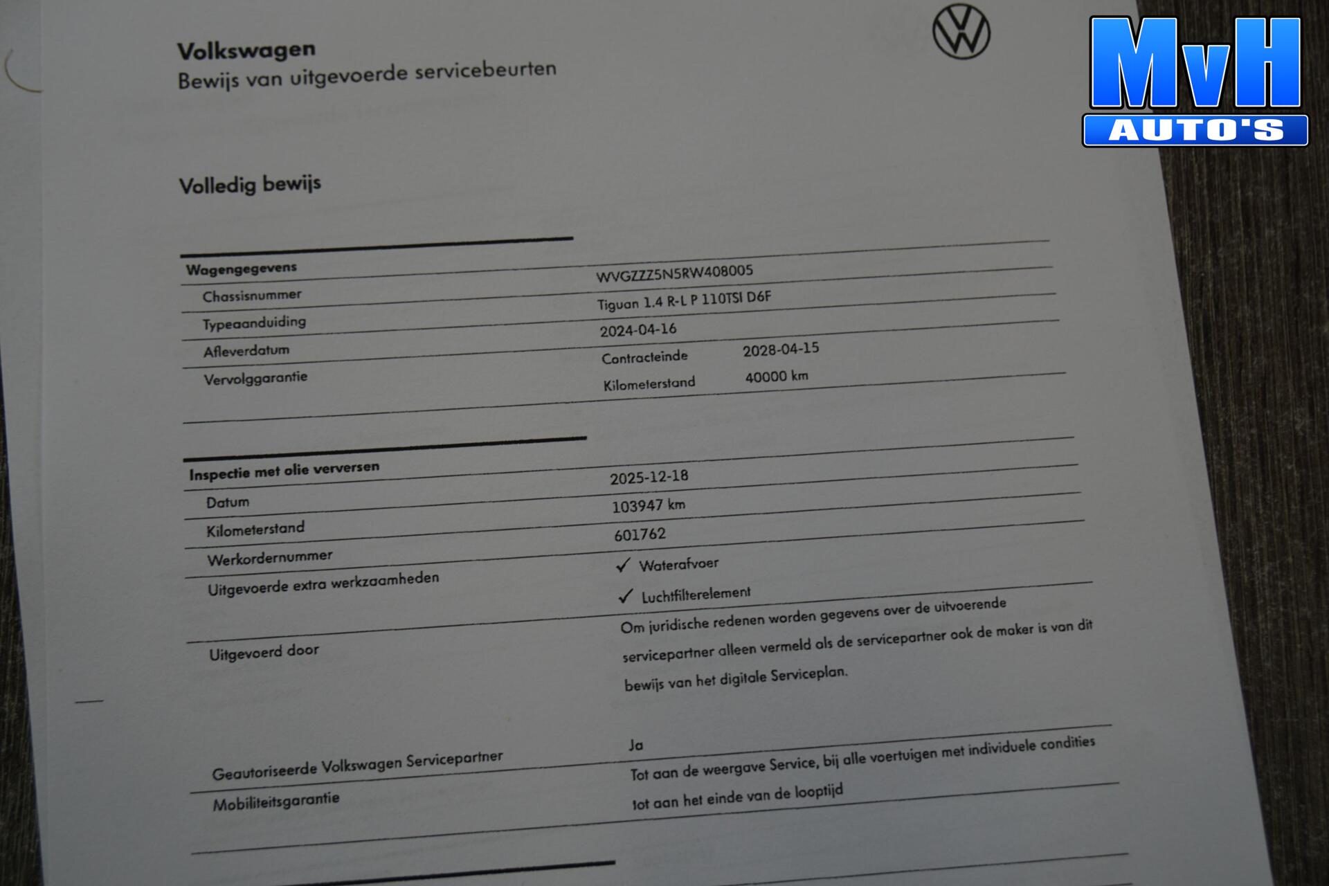 Foto van Volkswagen Tiguan