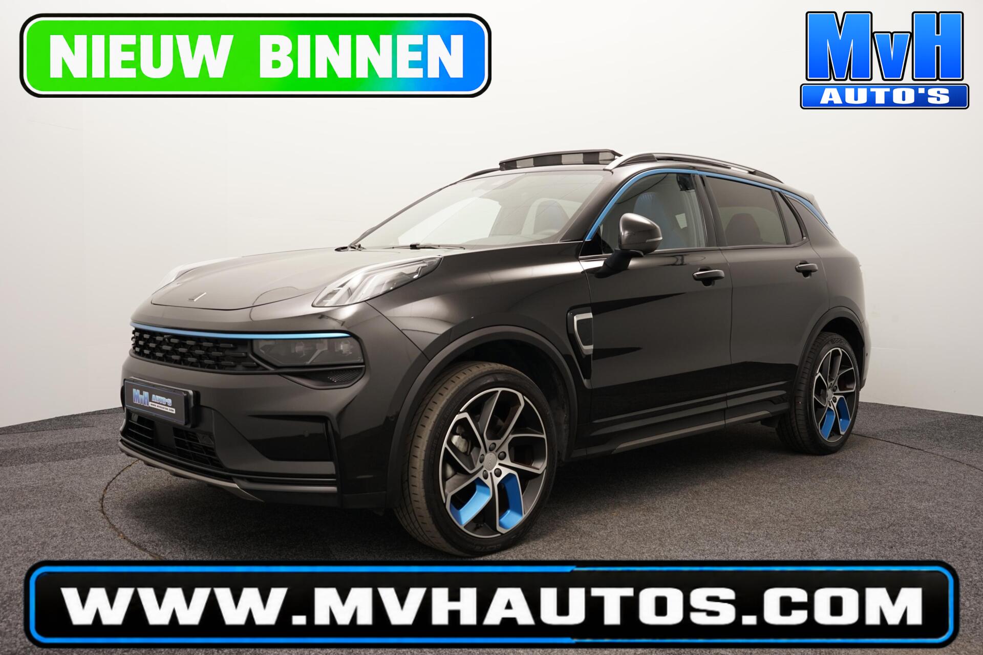 Lynk&co LYNK & Co 01 1.5 PHEV|ZWARTE.HEMEL|360ºCAM|PANO|262PK 2023 - voorkant