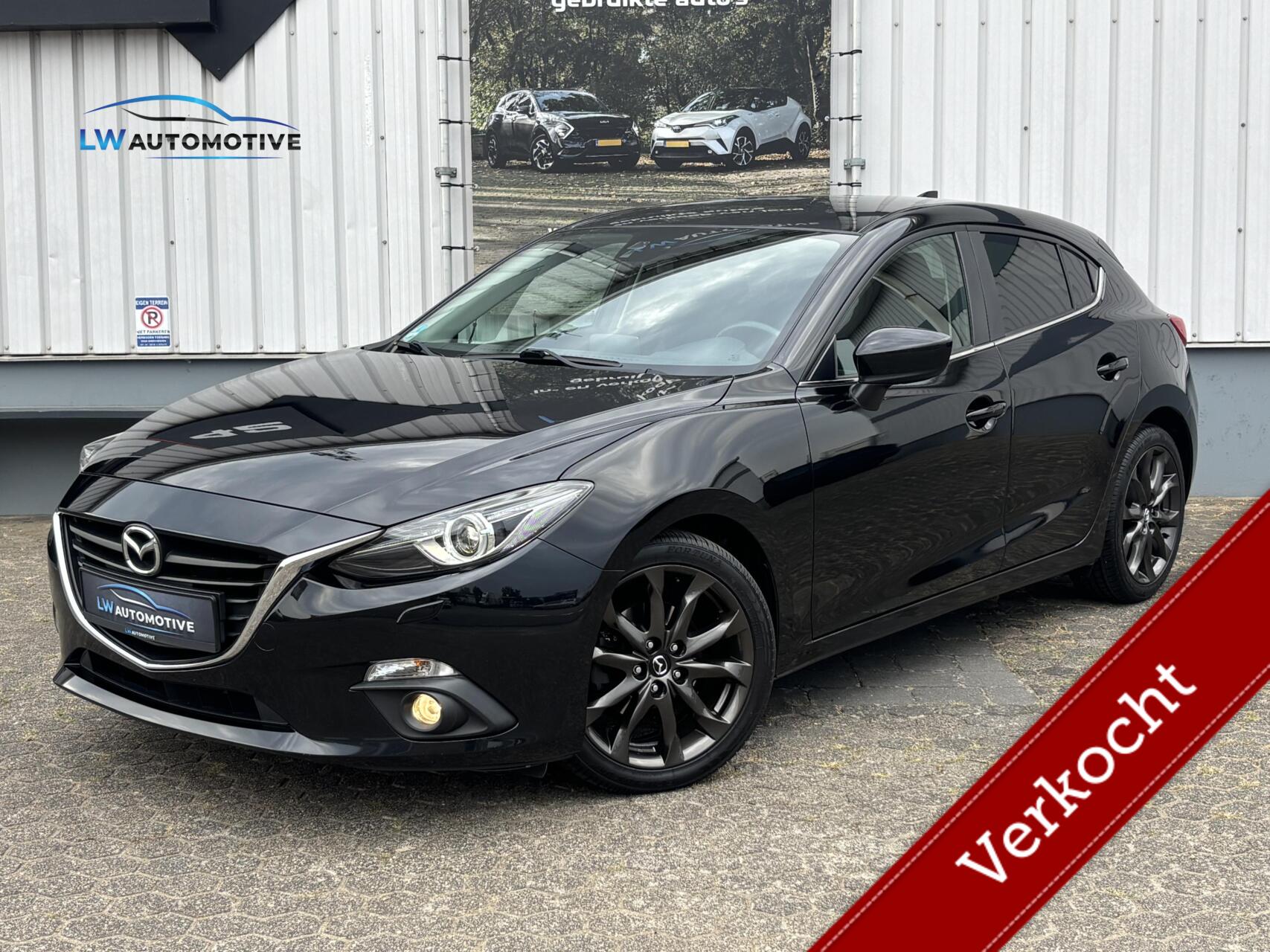 Mazda Mazda3 2.0 SkyActiv-G 120 GT-M | Camera | Dodehoek | Stoelverwarming 2016 - voorkant