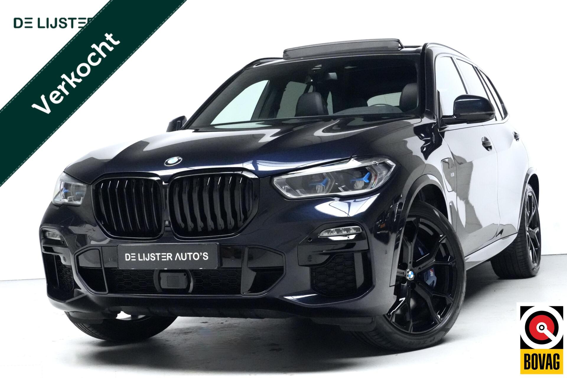 BMW X5 Xdrive45e xDrive45e M Sport High Executive 394 PK | Pano | Laser | Acc | 360 Camera | Memory | E-Trekhaak | Head-up | 21" | 2021 - voorkant