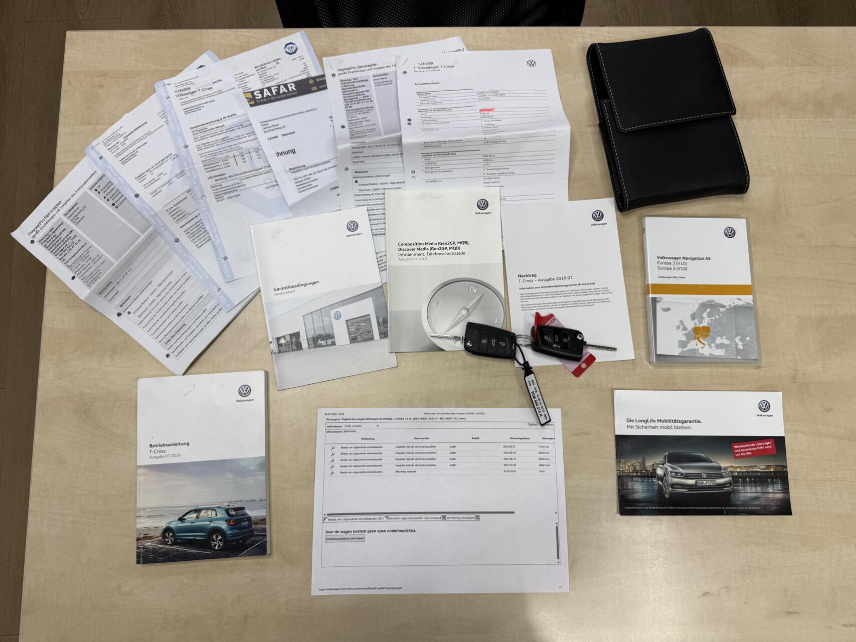 Foto van Volkswagen T-cross