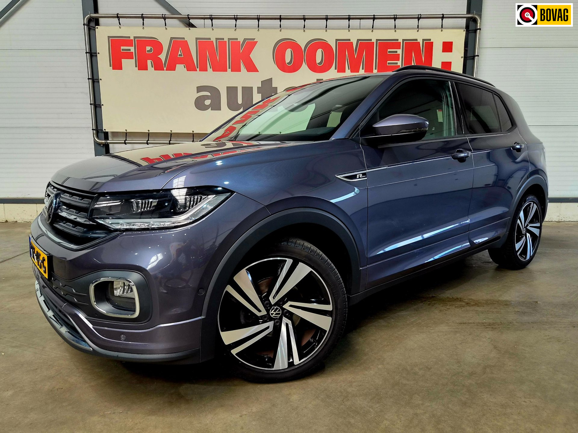 Volkswagen T-cross 1.5 TSI 150PK  R-Line Business + OH historie|Keyless|Virtual|LED|Navi|Apple|Android|Camera|adapt. cruise|Climate 2022 - voorkant