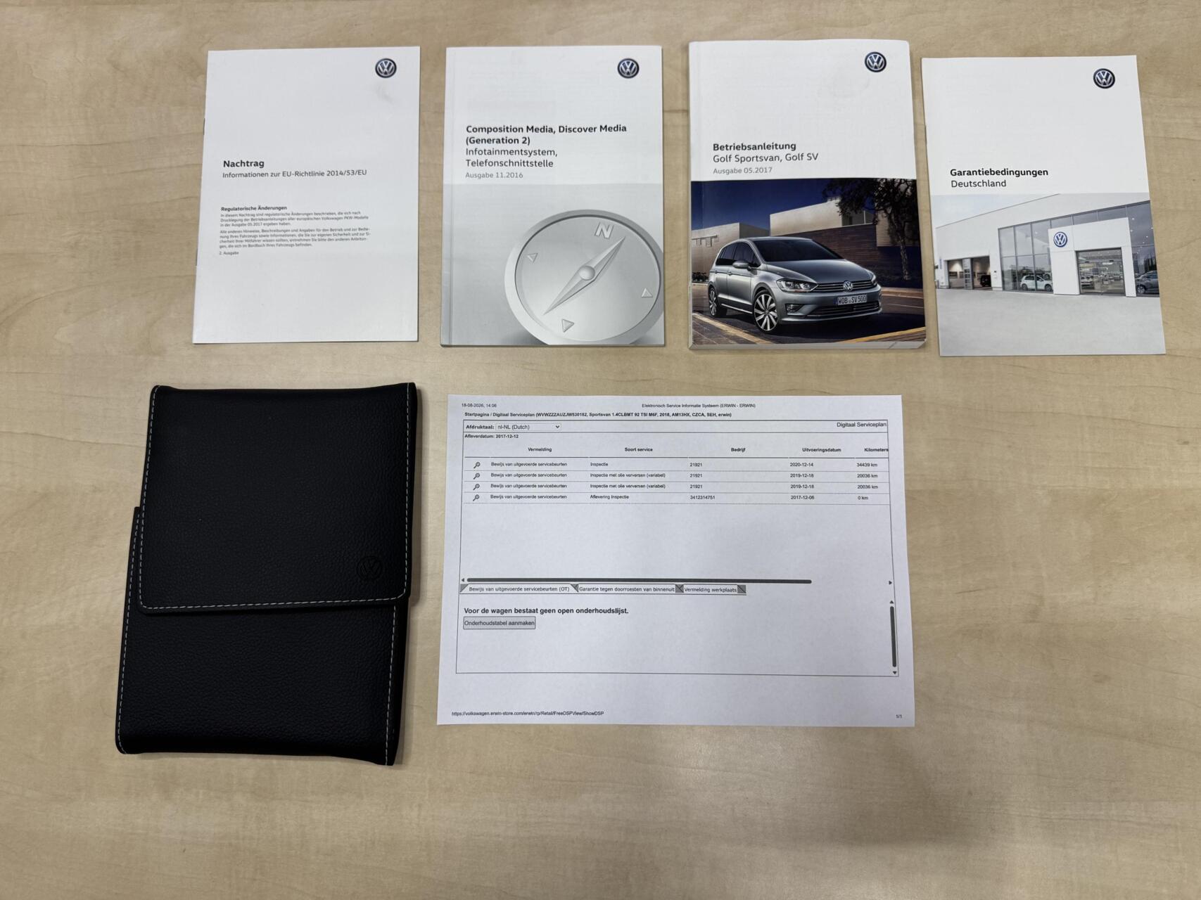 Foto van Volkswagen Golf Sportsvan