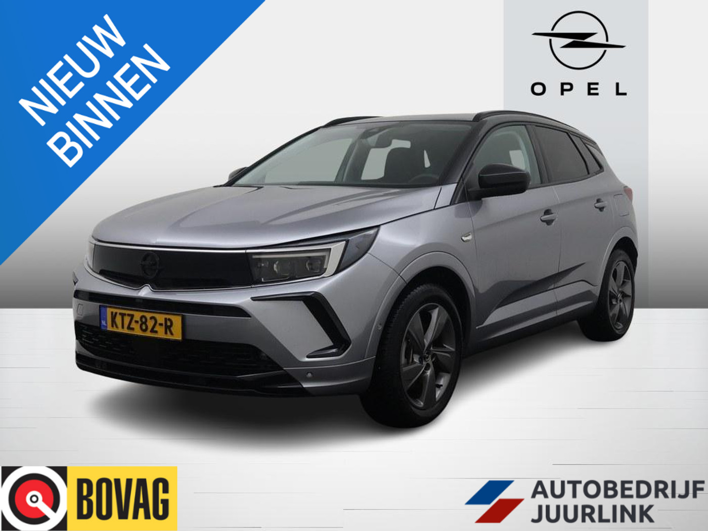 Opel Grandland 1.6 Turbo Plug-In Hybrid 4x4 GSe  Winterpakket/ 2023 - voorkant