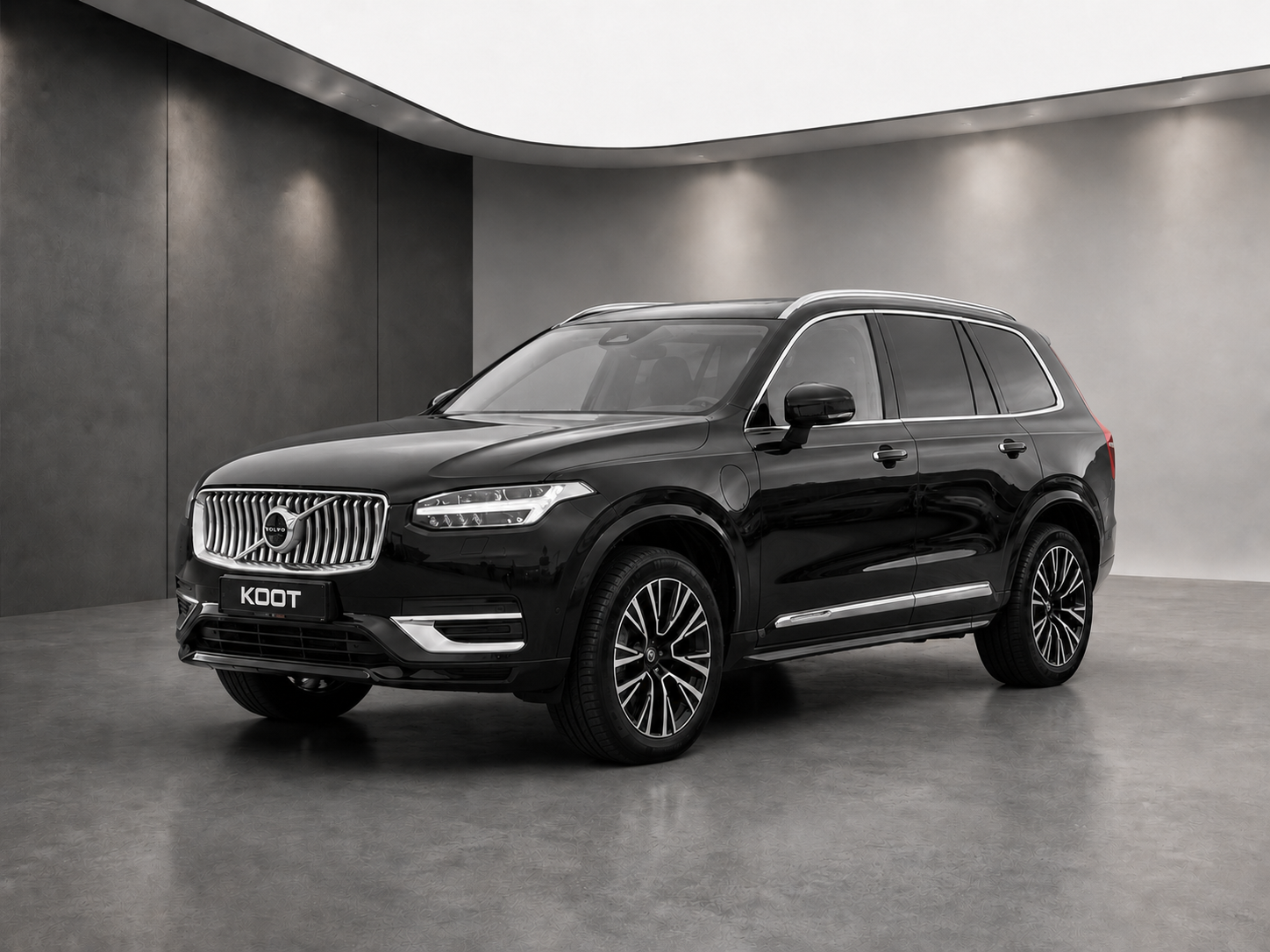 Volvo Xc90 2.0 T8 Recharge AWD Ultimate Bright | 455 PK | 7P | Long Range | Pano | Harman Kardon | 360° | Trekhaak 2023 - voorkant