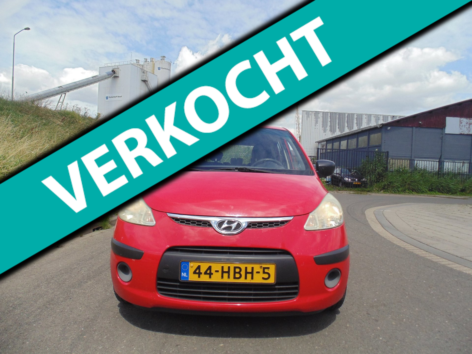 Hyundai I 10 1.1 Active Cool MET AIRCO  TREKHAAK 2008 - voorkant