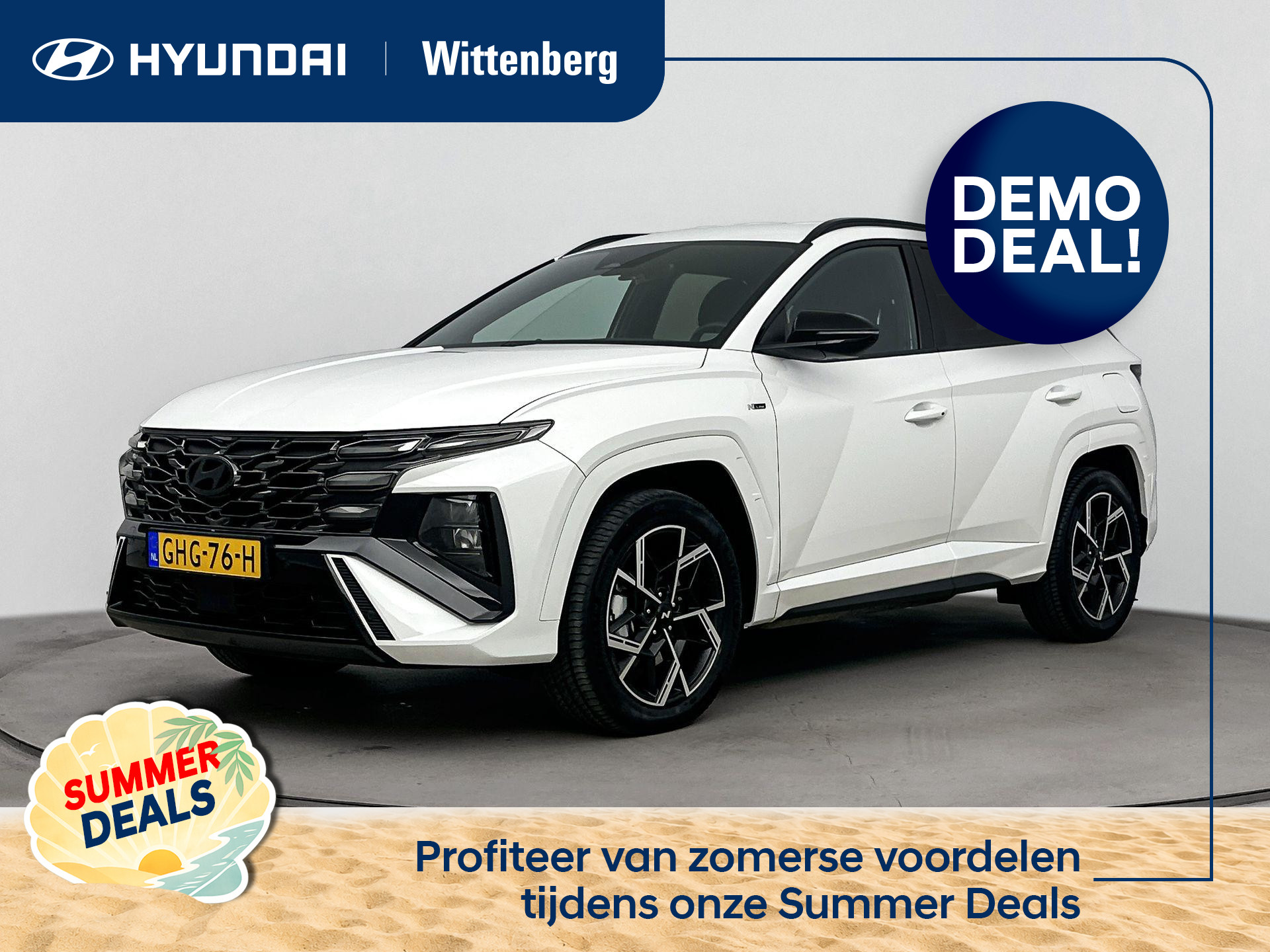 Hyundai Tucson 1.6 T-GDI PHEV N LINE EDITION 2024 - voorkant