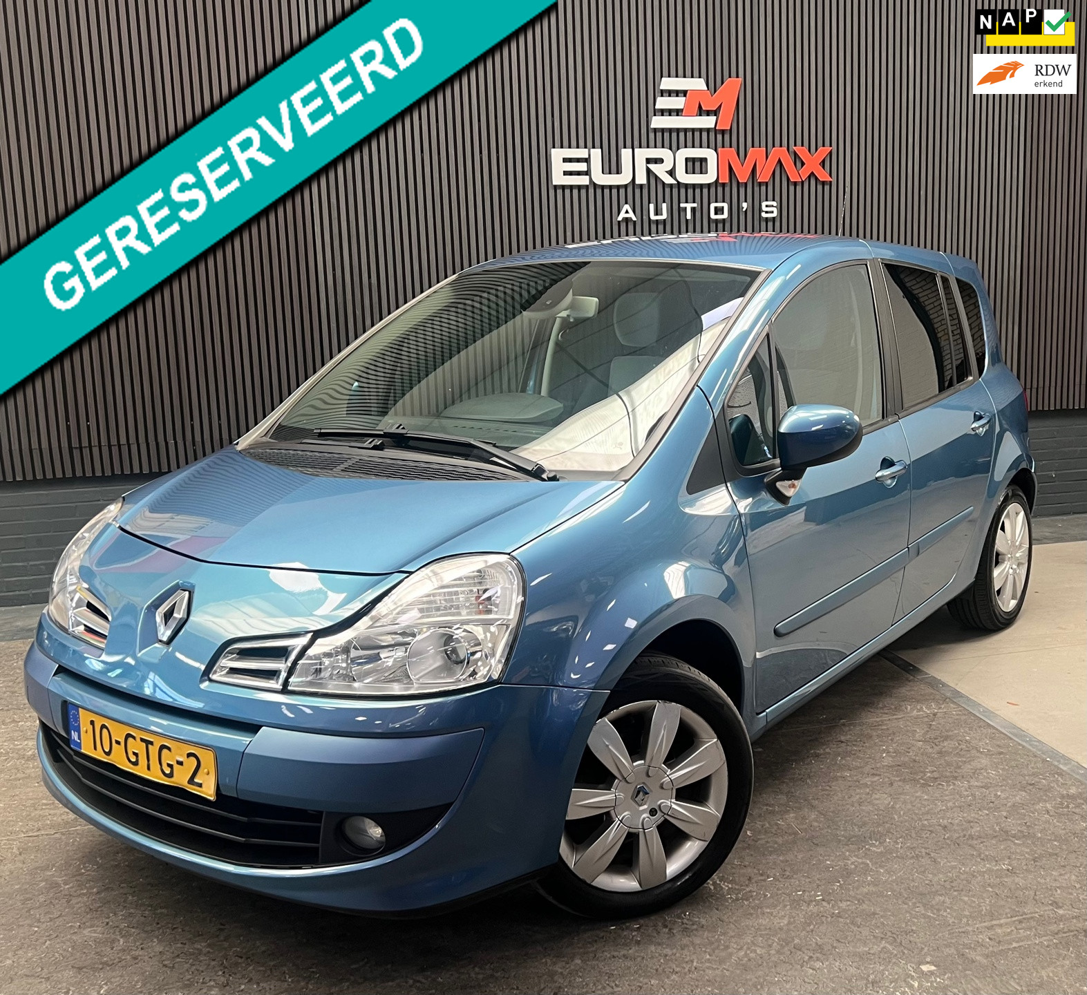 Renault Modus 1.6-16V Expression. NAP/2e Eigenaar / Airco 2008 - voorkant