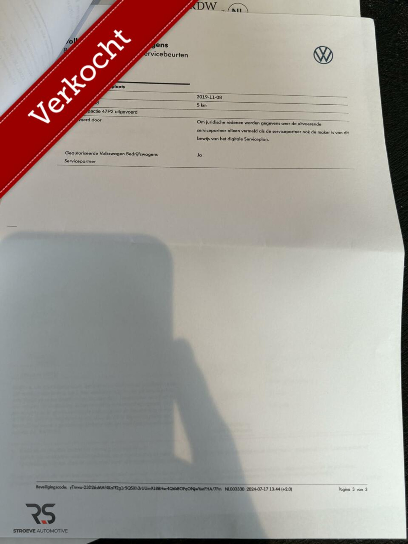 Foto van Volkswagen Transporter