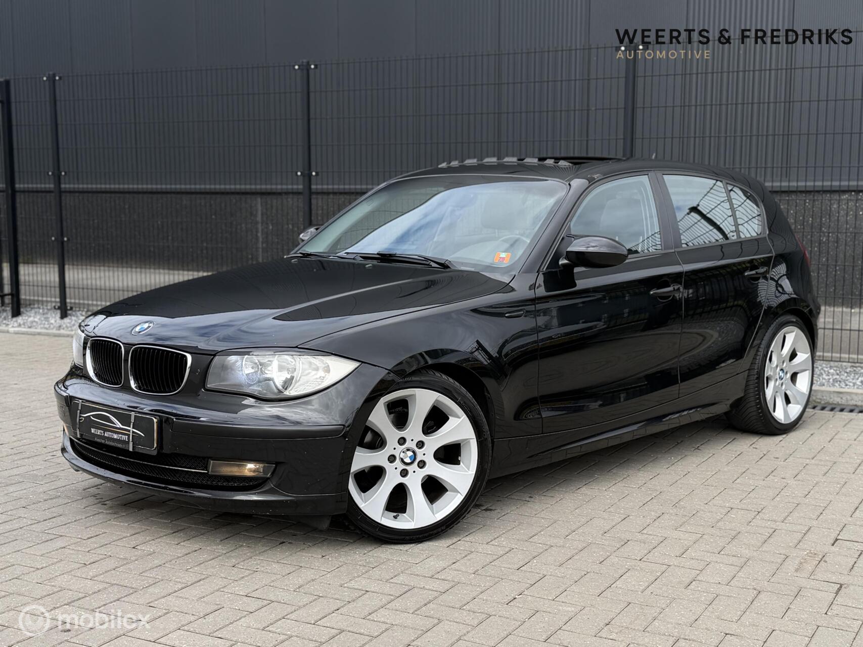BMW 1er Reihe 118d |PANO|DOWNPIPE|STAGE 2|STOELVERW|LED|AIRCO| 2007 - voorkant