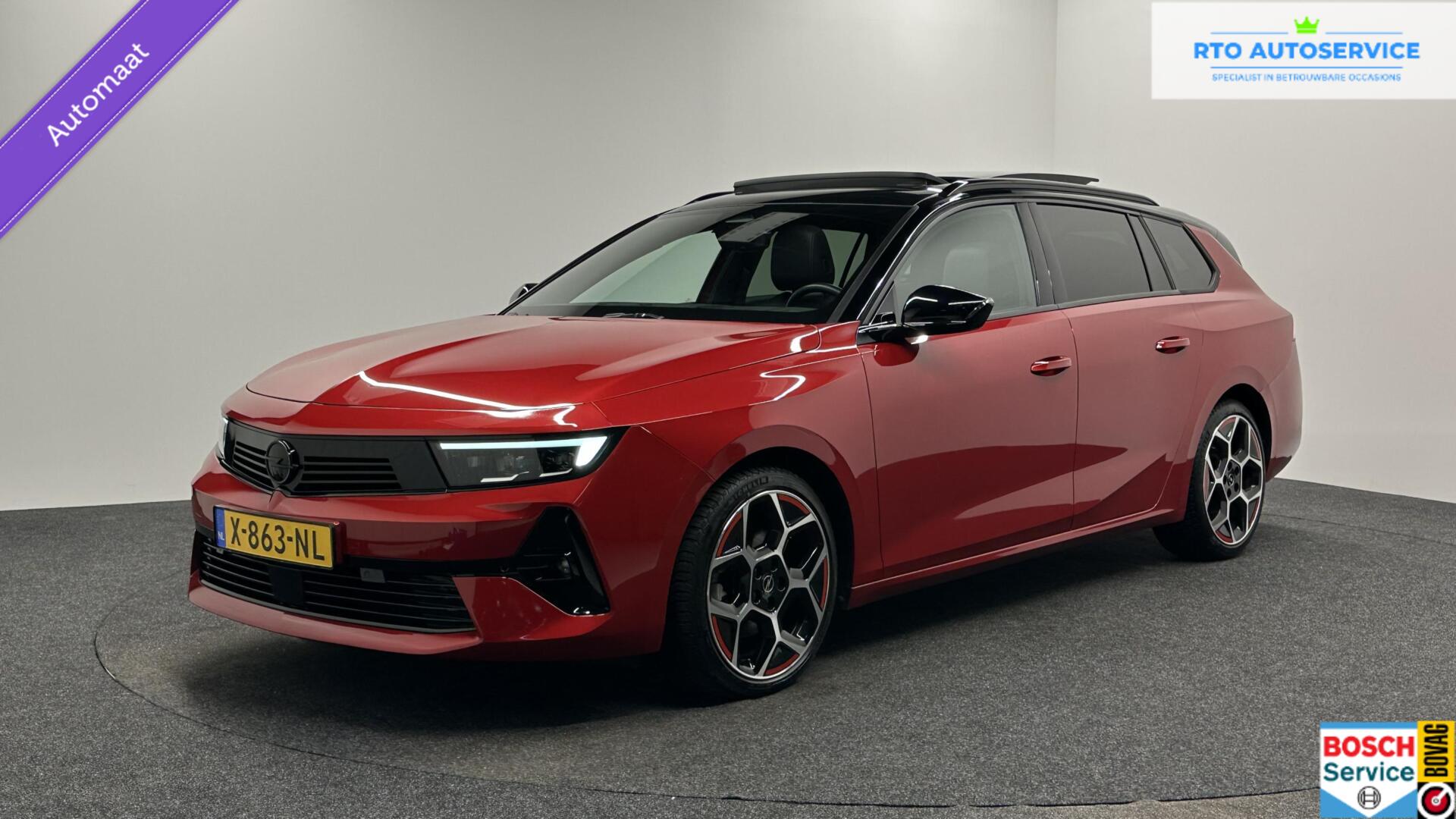 Opel Astra Sports Tourer 1.2 Level 4 GS LINE PANO CAMERA CARPLAY NAVI LM. 2024 - voorkant