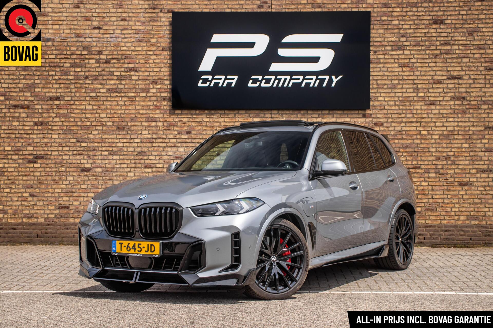 BMW X5 Xdrive50e xDrive50e M-Sport, BTW, Orig. NL, SoH 94%, Leder,Pano 2023 - voorkant