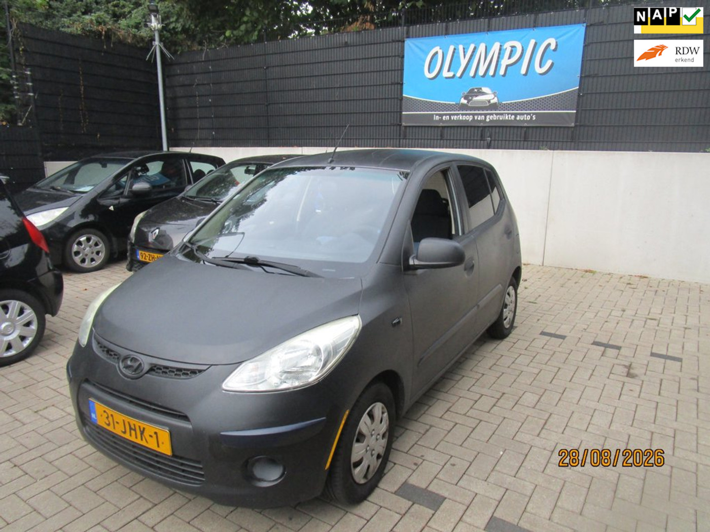Hyundai I 10 1.1 Active +Stuurbekrachtiging +Apk (lees eerst !) 2009 - voorkant