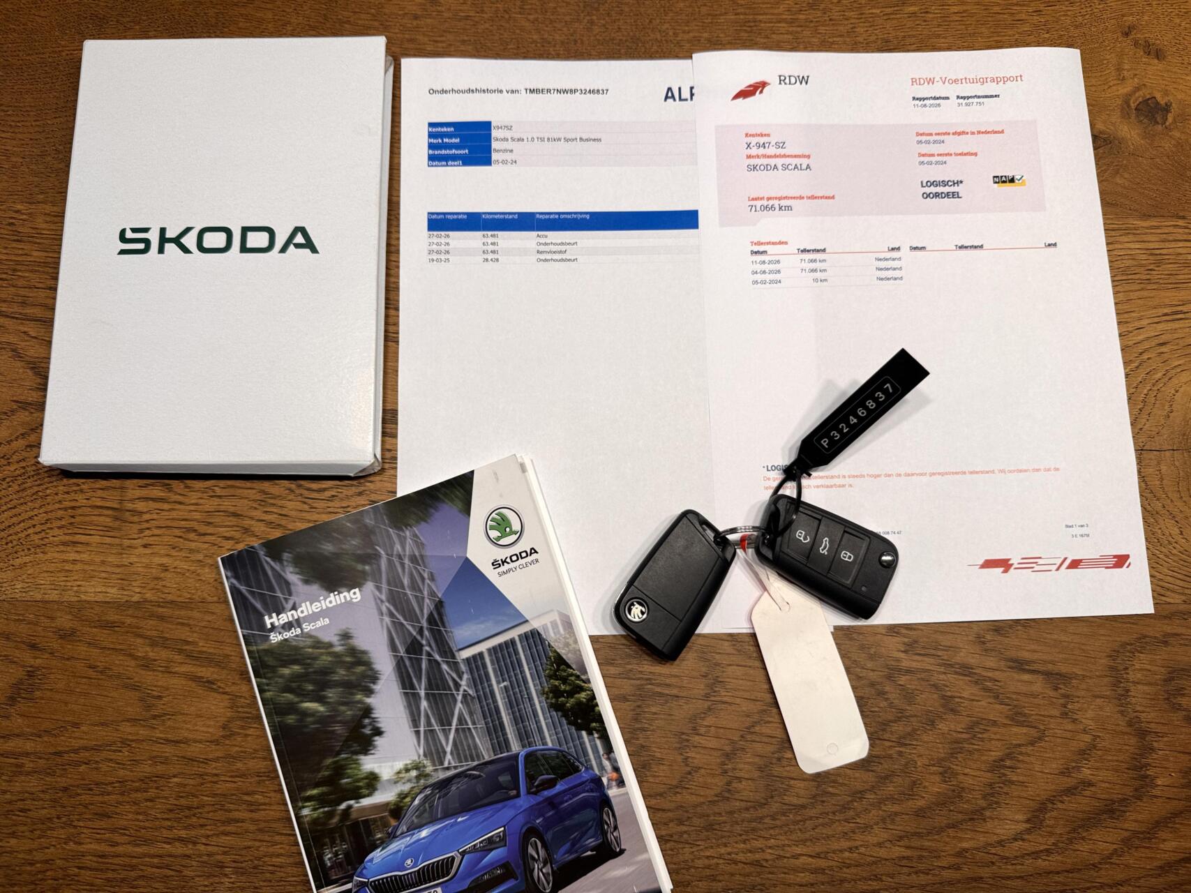 Foto van Skoda Scala