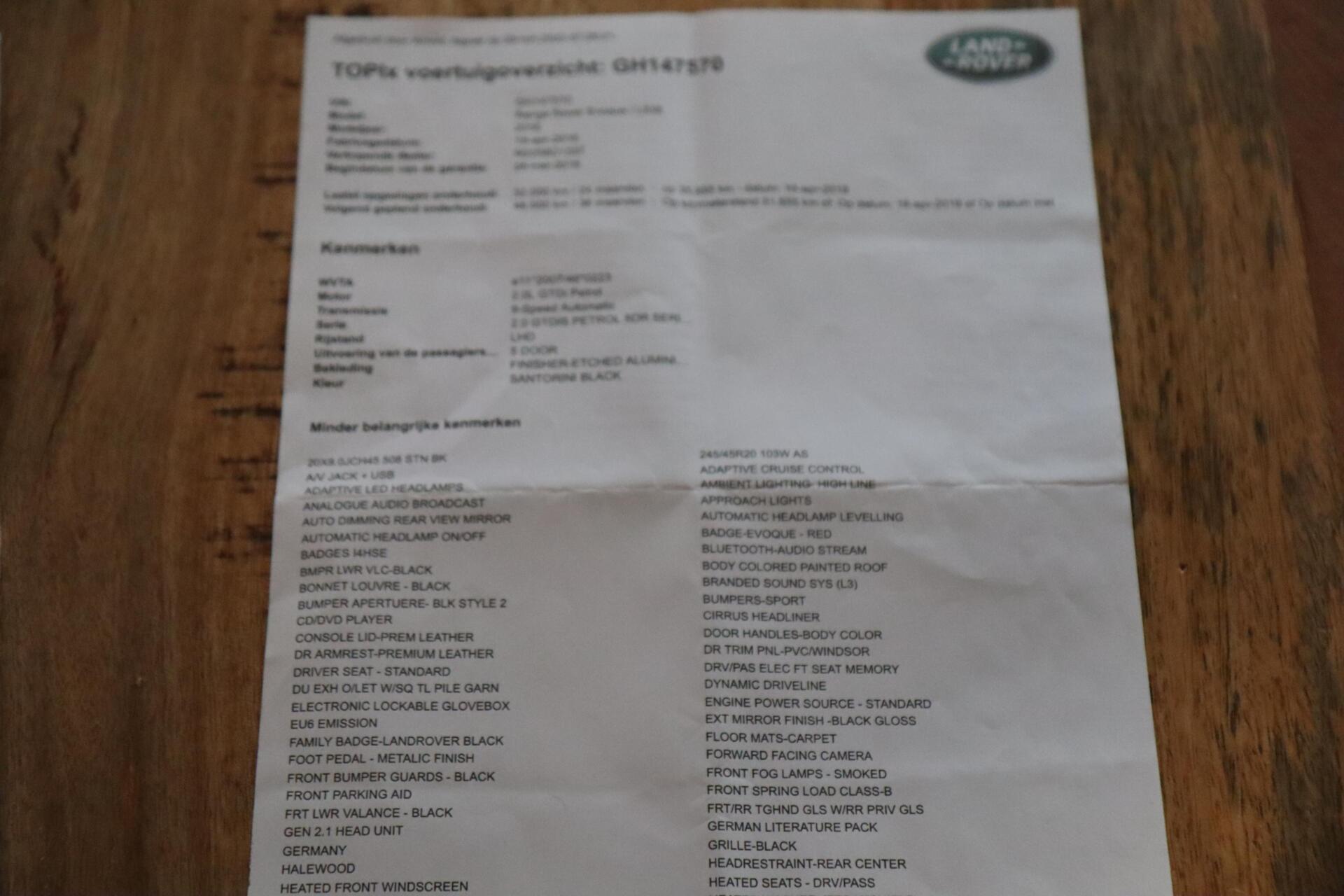 Foto van Land Rover Range Rover Evoque