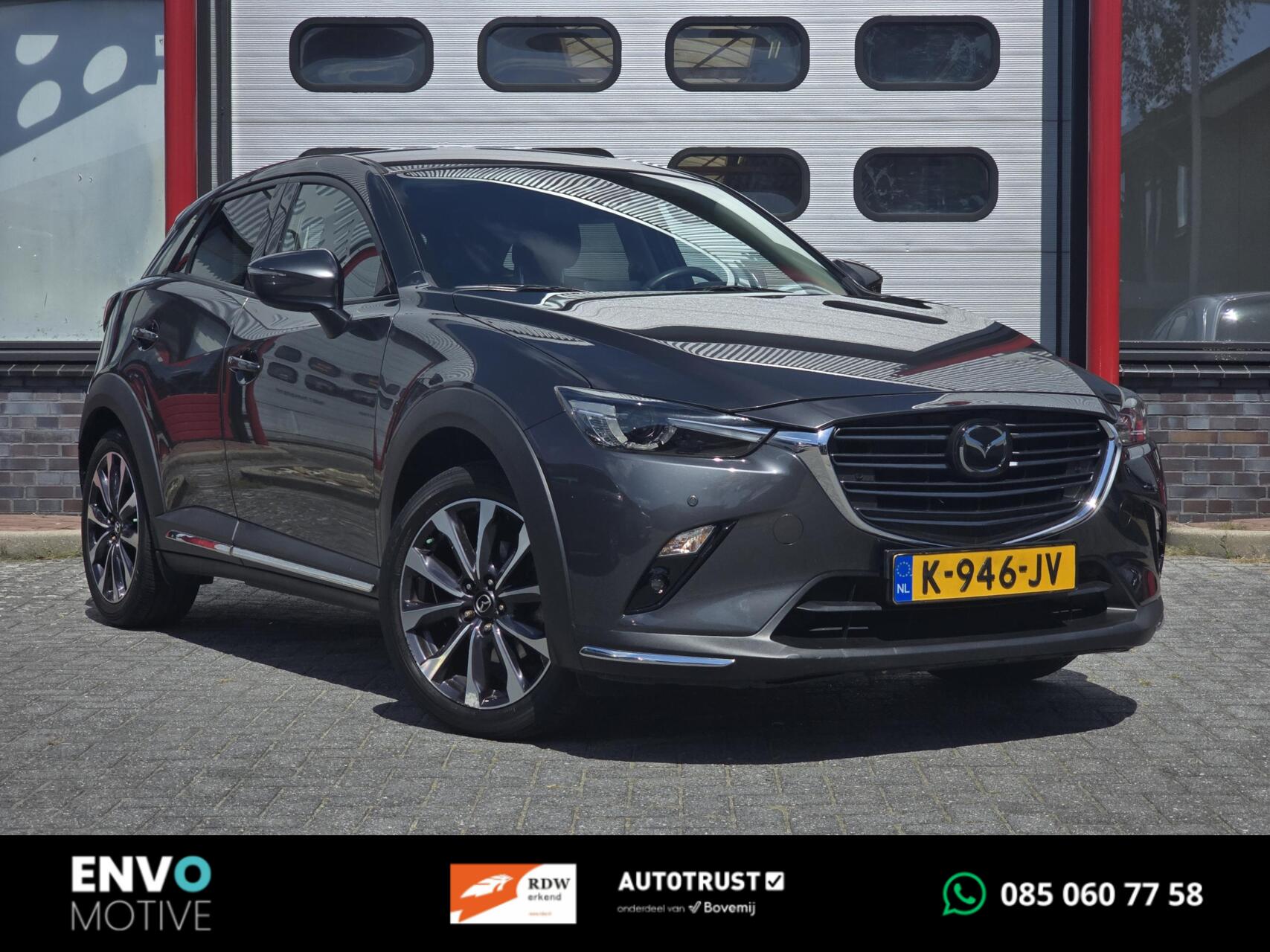 Mazda Mazda Cx-3 2.0 SkyActiv-G 120 GT-M Automaat Navi/Bose/Trekh. 2019 - voorkant