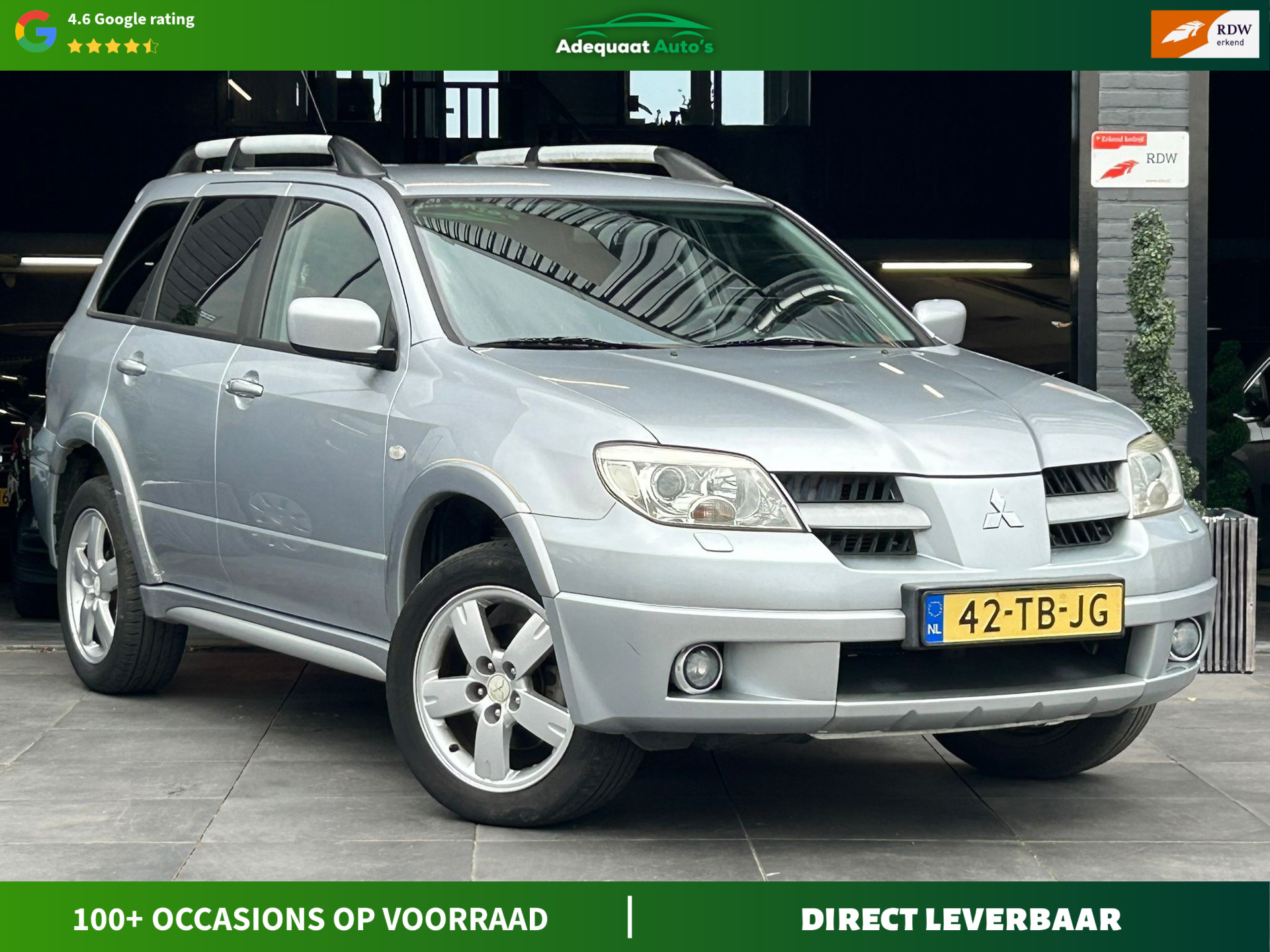 Mitsubishi Mitsubishi Outlander 2.4 Invite Scott 4WD|1e Eig|NAP 2006 - voorkant