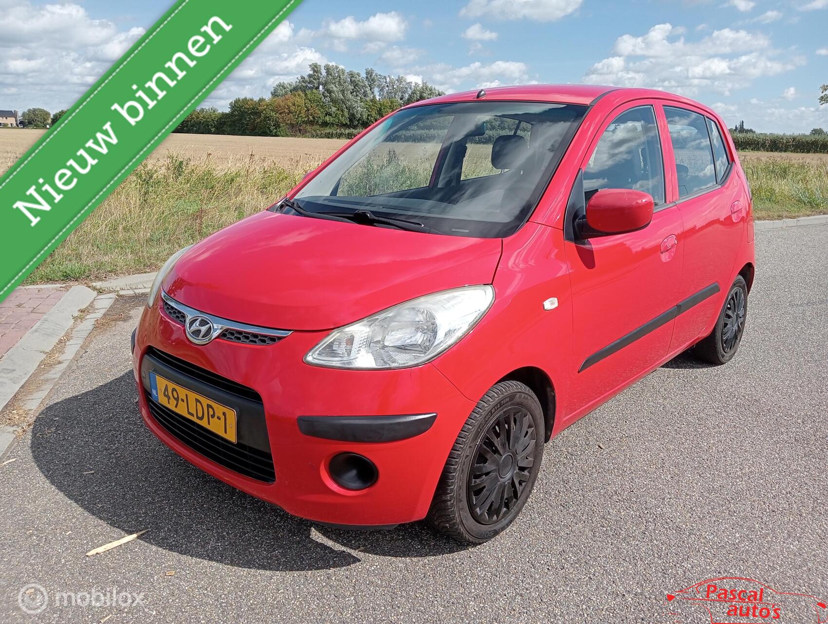 Hyundai I 10 1.25i nap apk airco 4 cilinder! 2010 - voorkant