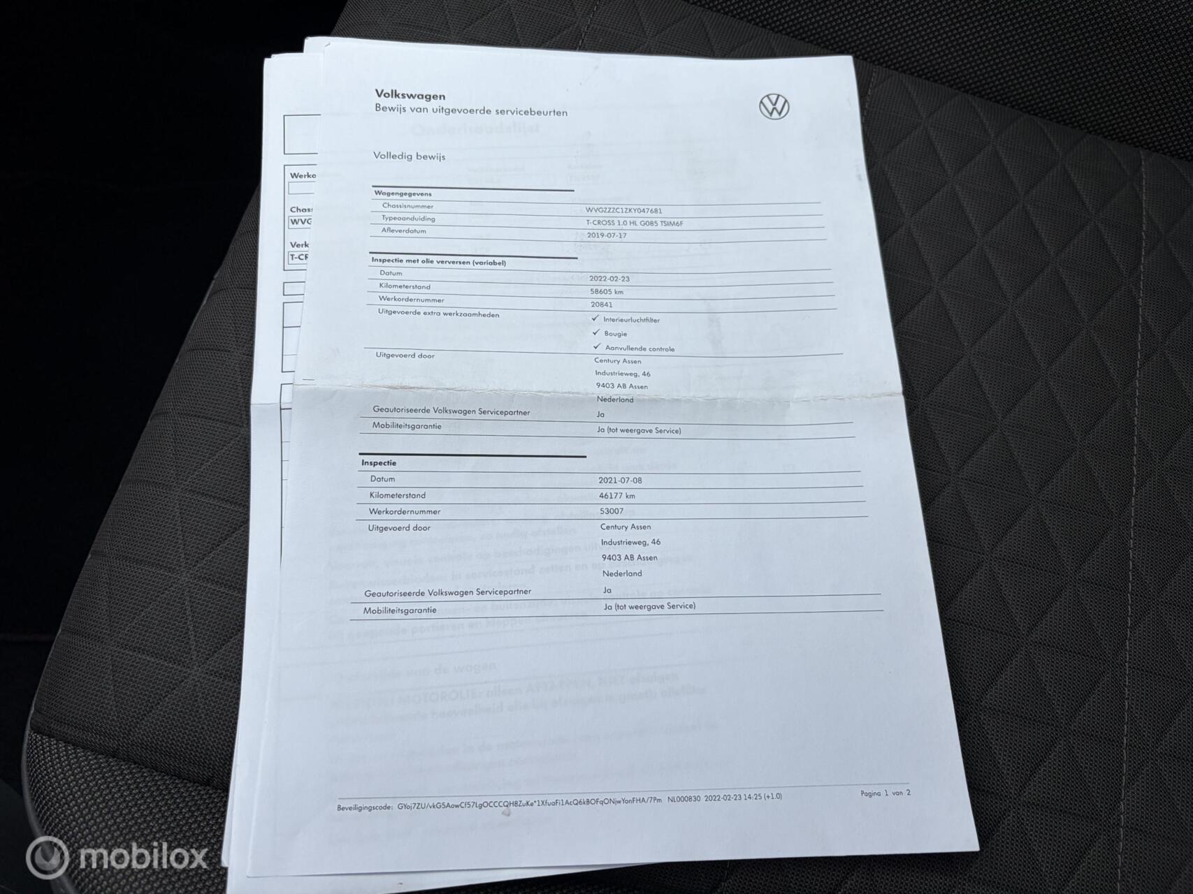 Foto van Volkswagen T-cross