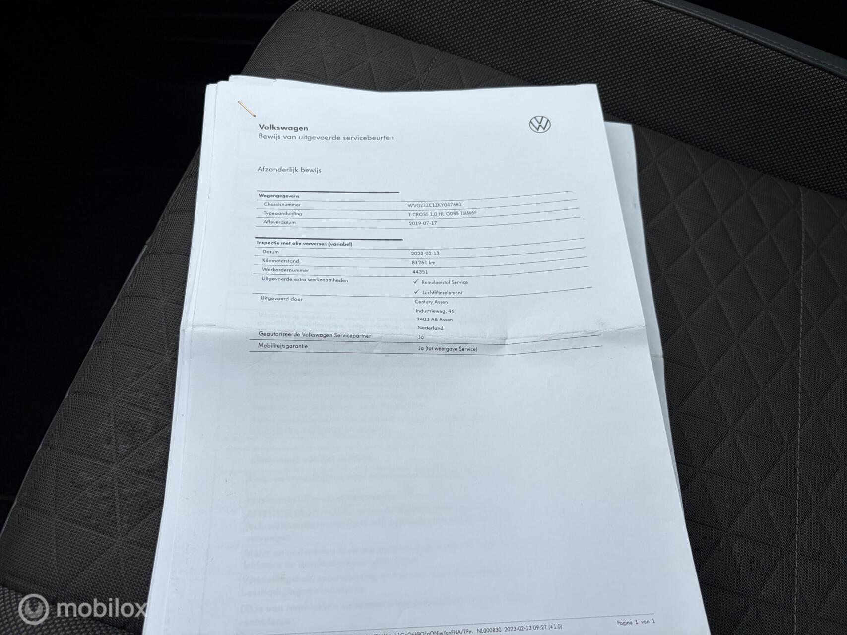 Foto van Volkswagen T-cross