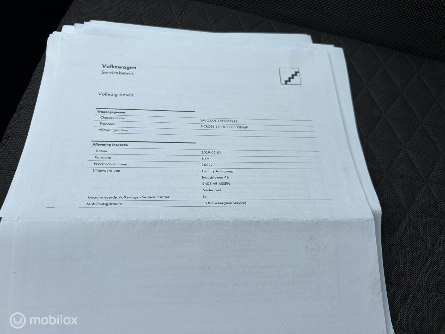 Foto van Volkswagen T-cross
